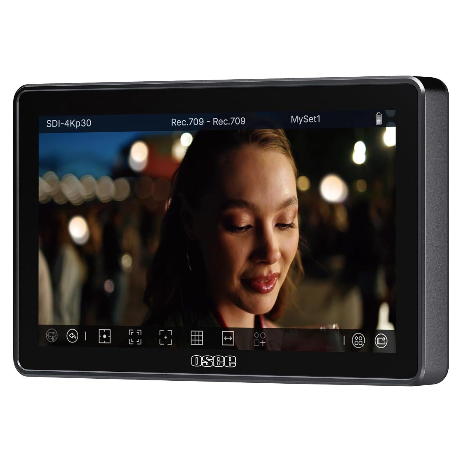 Monitor de Cámara Osee G7 Pro 7" Táctil 3000Nits 4K HDMI