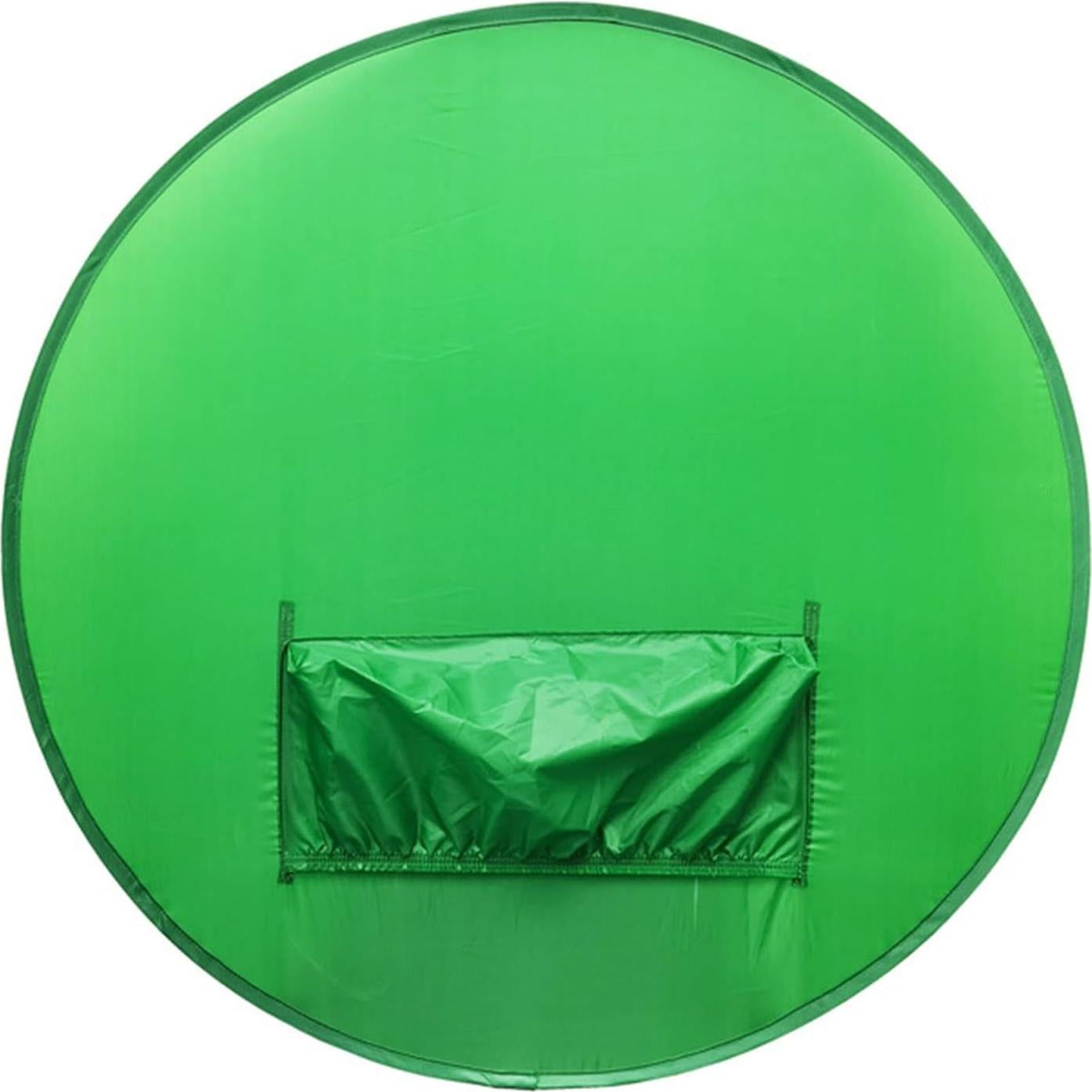 Pantalla Verde Redonda 142cm JAOCDOEN con Bolsa de Almacenamiento