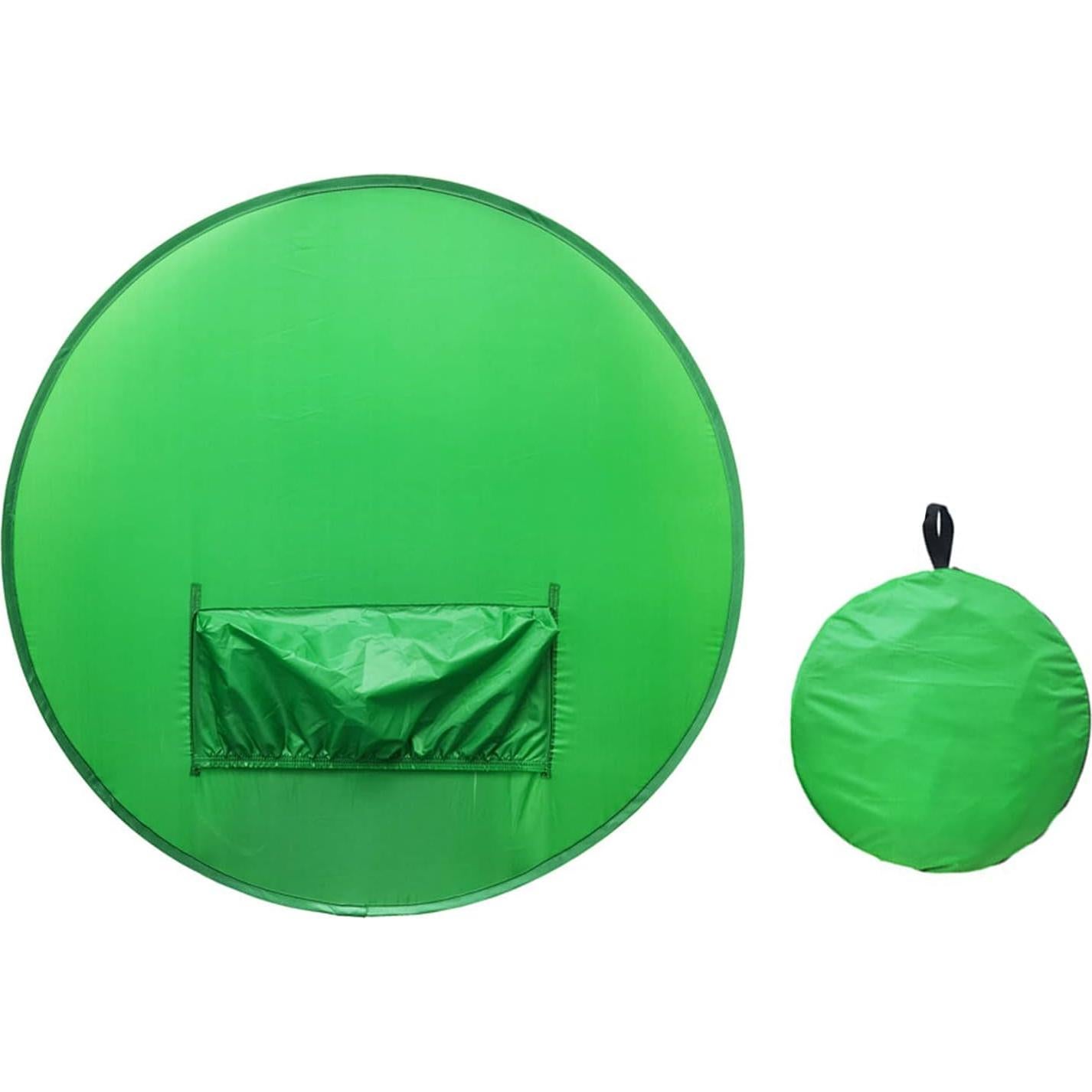 Pantalla Verde Redonda 142cm JAOCDOEN con Bolsa de Almacenamiento