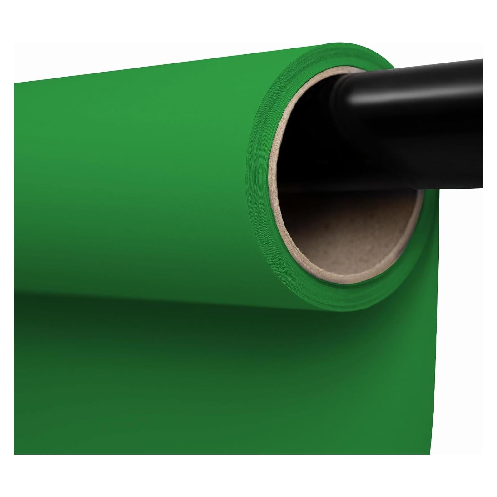 Fondo de papel sin costuras Kate verde 271.5x10m para fotografía