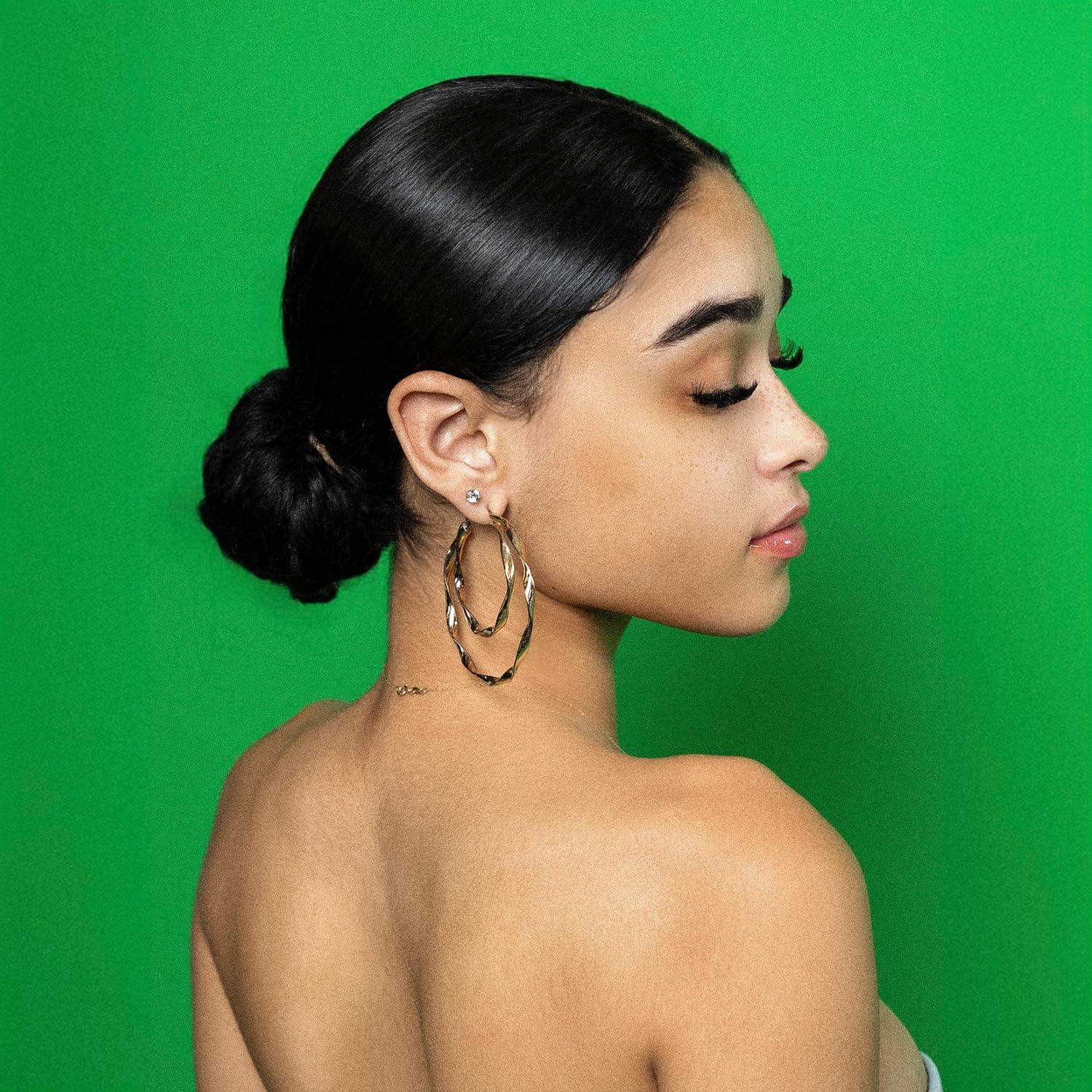 Fondo de papel sin costuras Kate verde 271.5x10m para fotografía