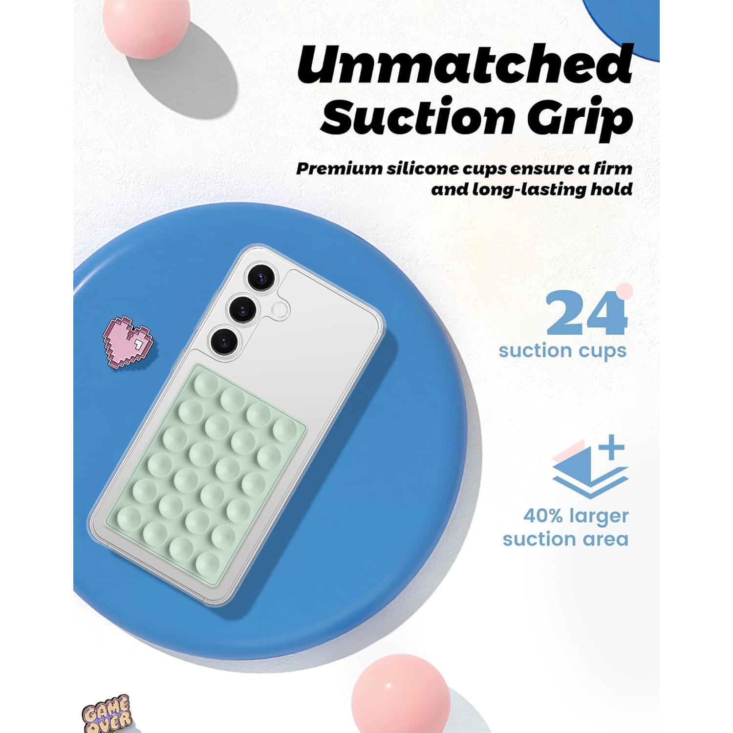 Soporte Magnético para Teléfono amBand - Verde Matcha, 7.62cm