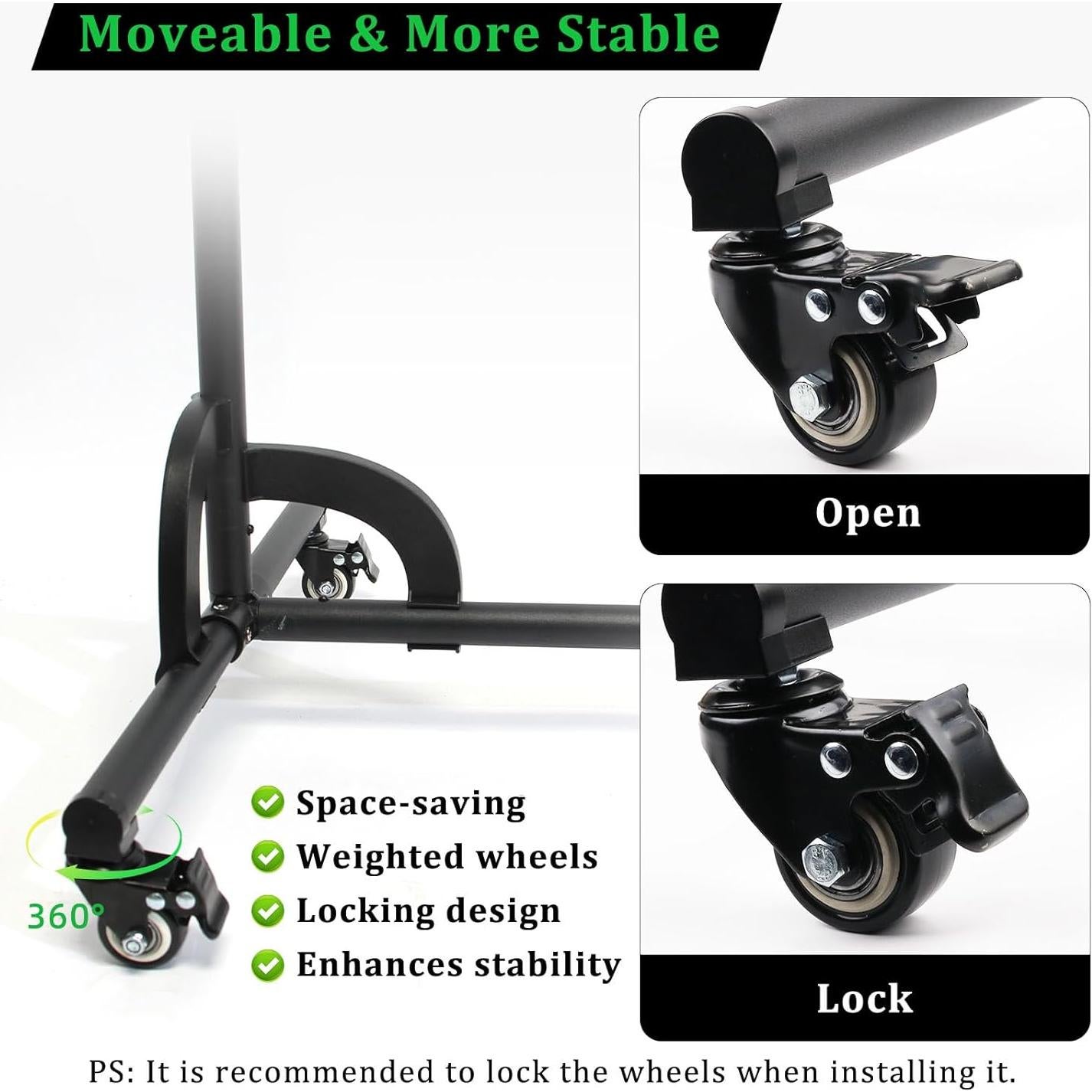 Soporte de Fondo Rodante BENOISON 10x2.13m Verde para Estudio