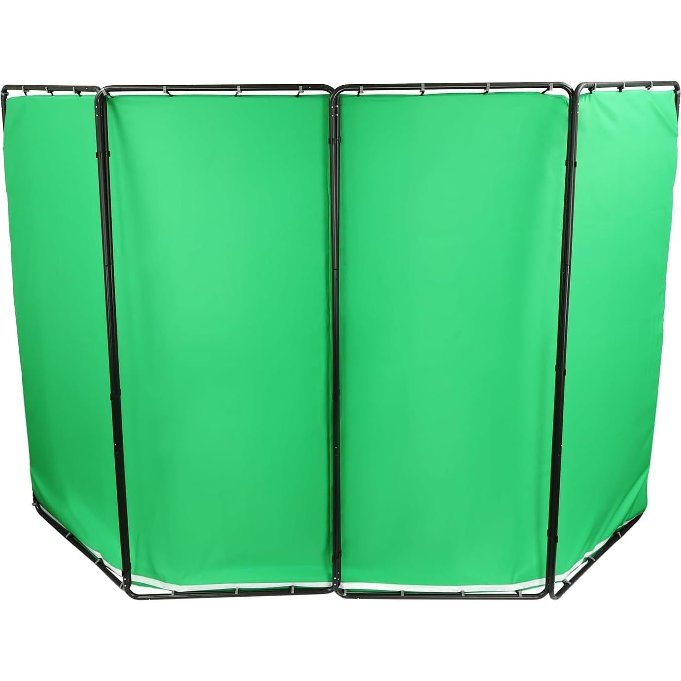 Pantalla Verde de Fondo 2.4x4m con Soporte WUPYI para Fotografía