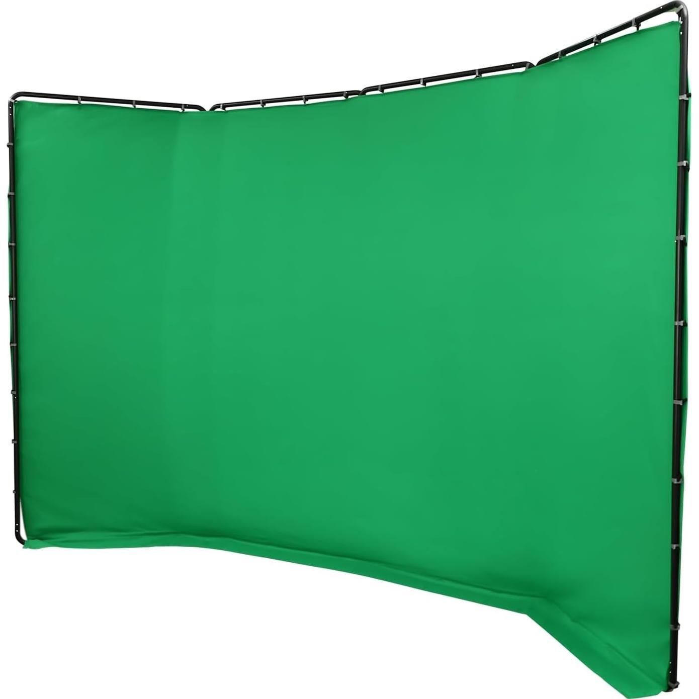 Pantalla Verde de Fondo 2.4x4m con Soporte WUPYI para Fotografía
