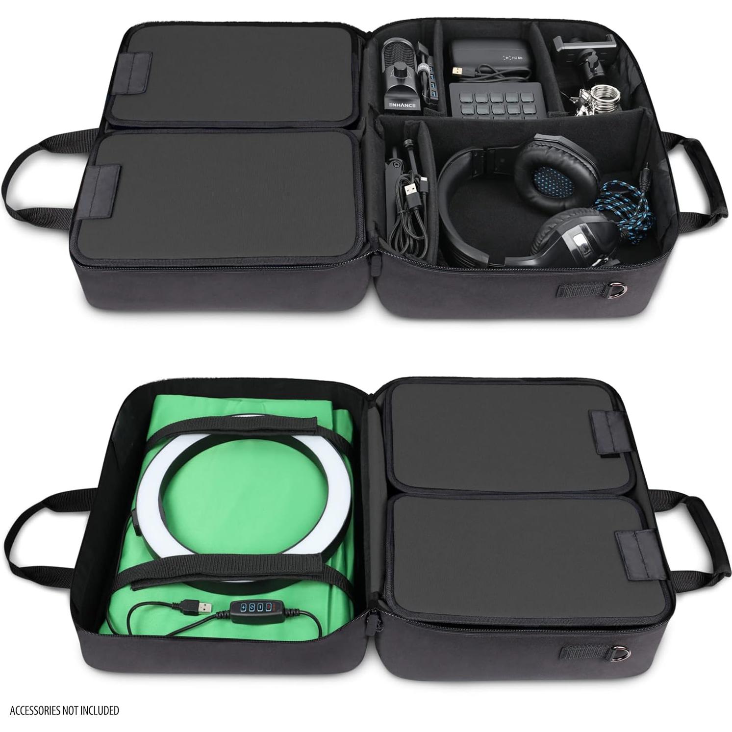 Funda para Anillo de Luz USA GEAR - Resistente al Agua - 43.2x35.6x20.3 cm