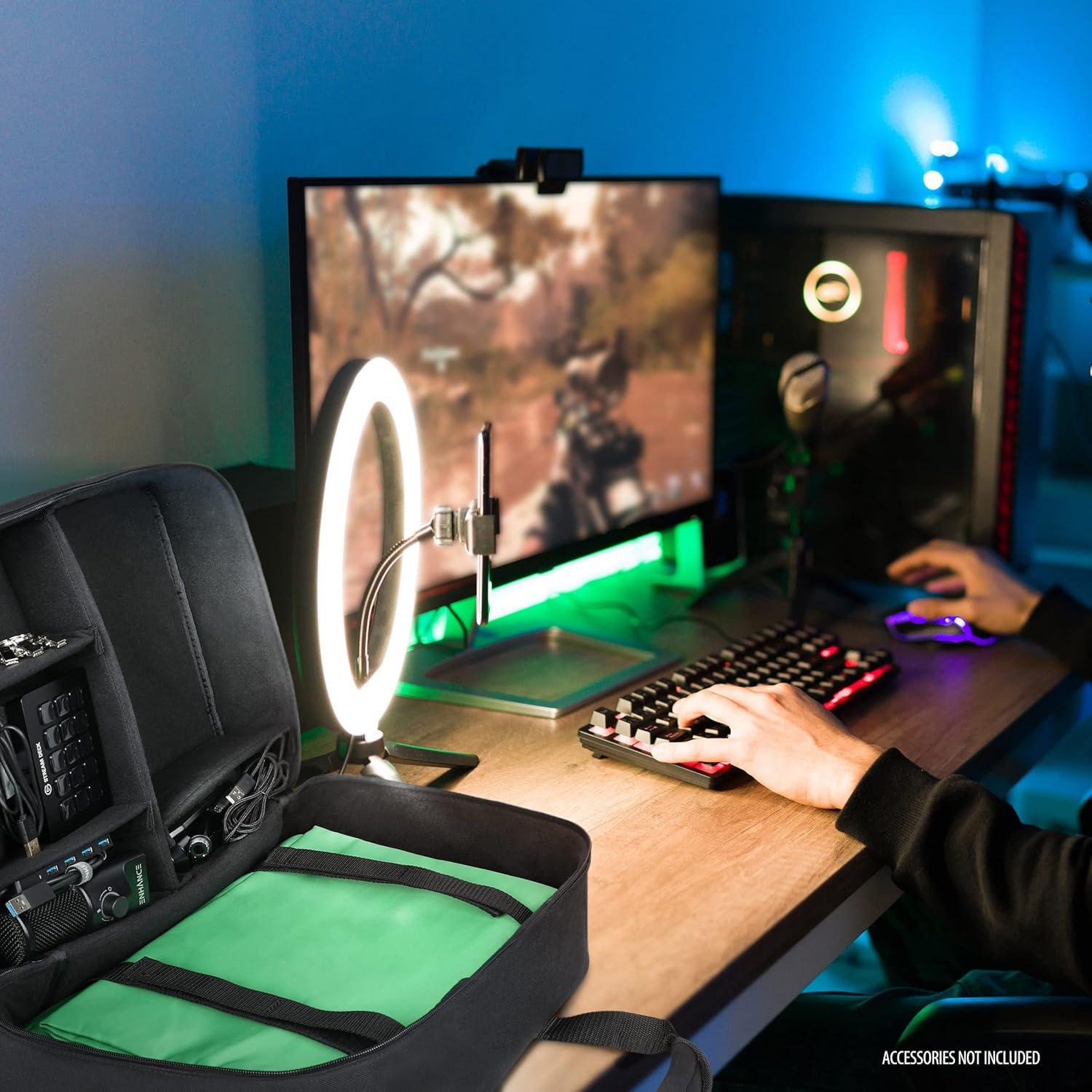 Funda para Anillo de Luz USA GEAR - Resistente al Agua - 43.2x35.6x20.3 cm