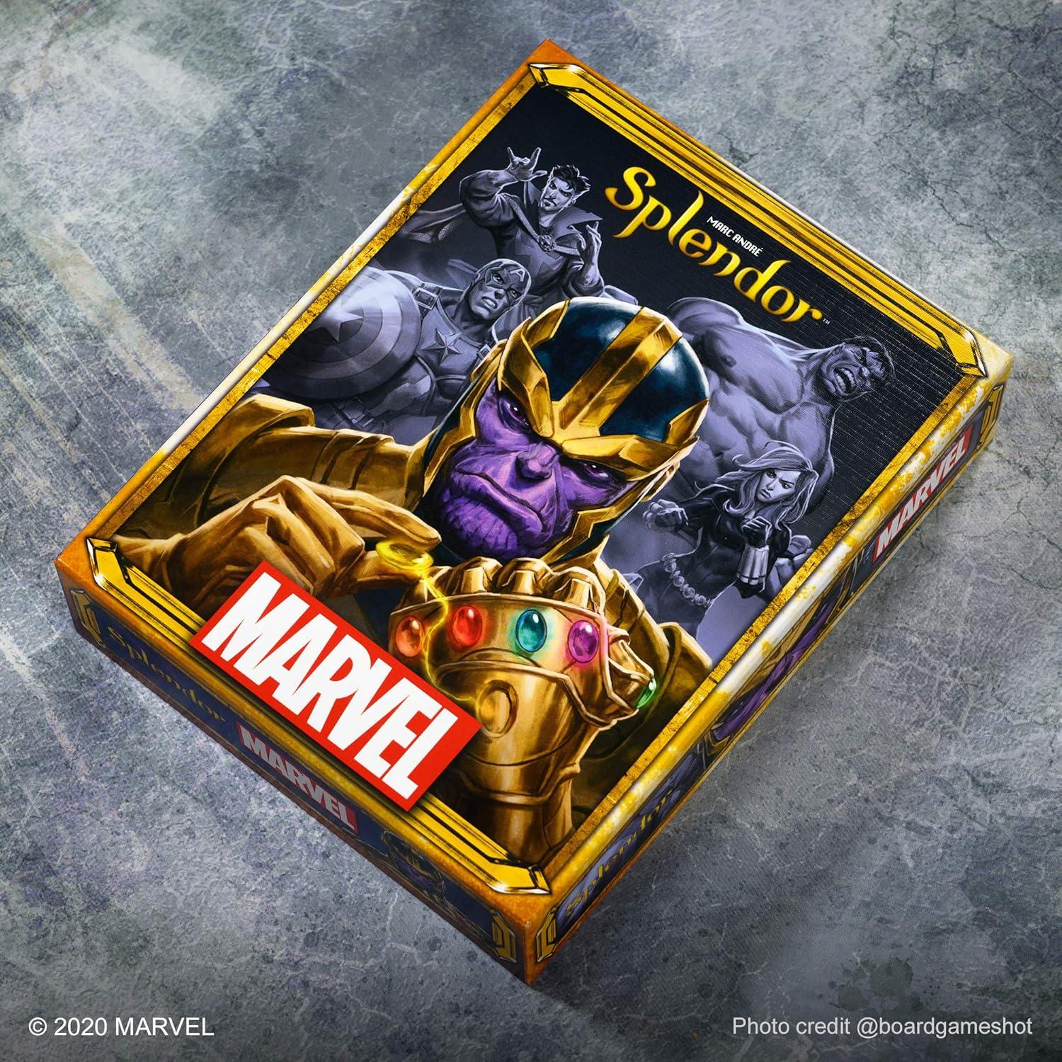 Juego de Mesa Marvel Splendor - Estrategia 2-4 Jugadores