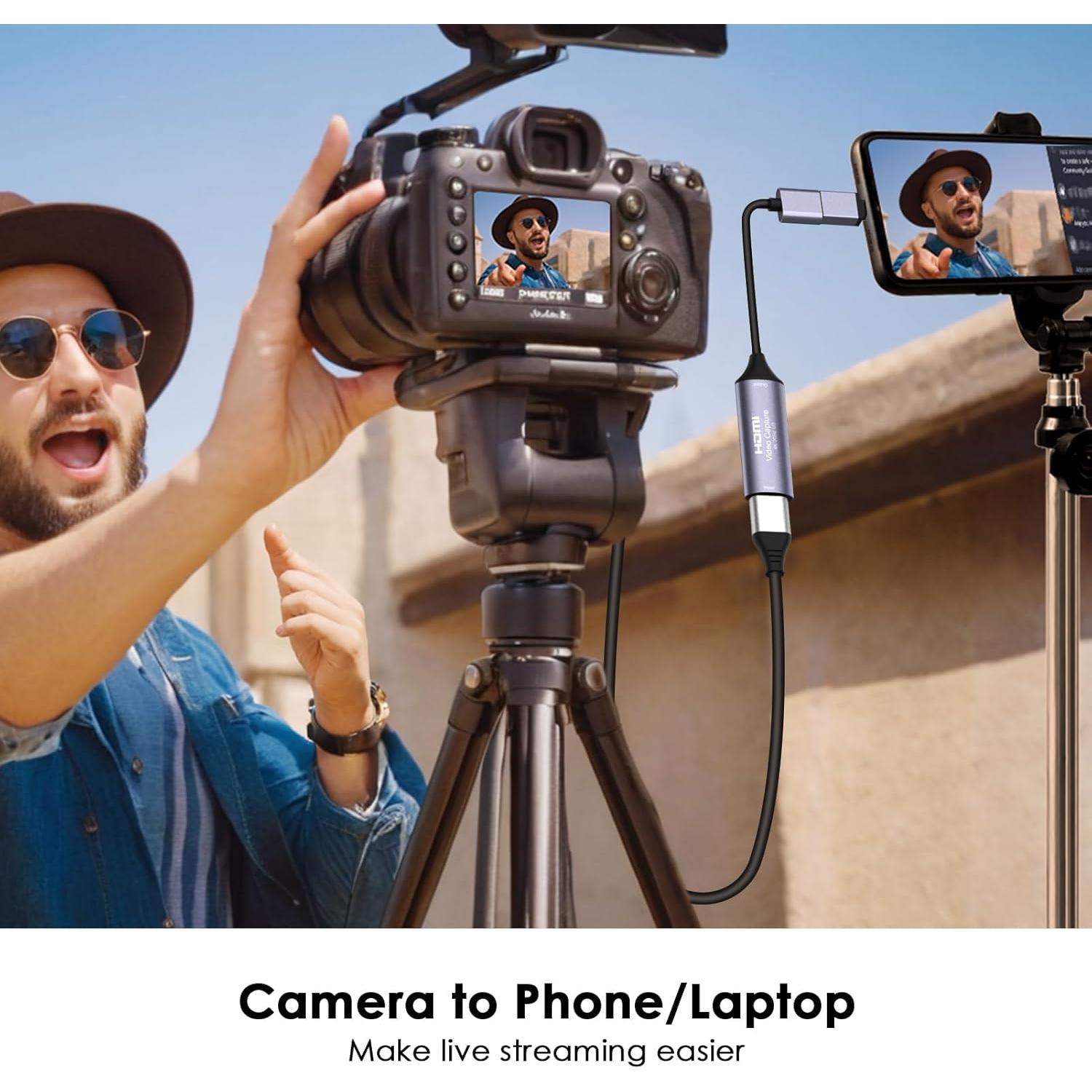 Tarjeta de Captura de Video HDMI Dbilida 1080P 60FPS USB 3.0