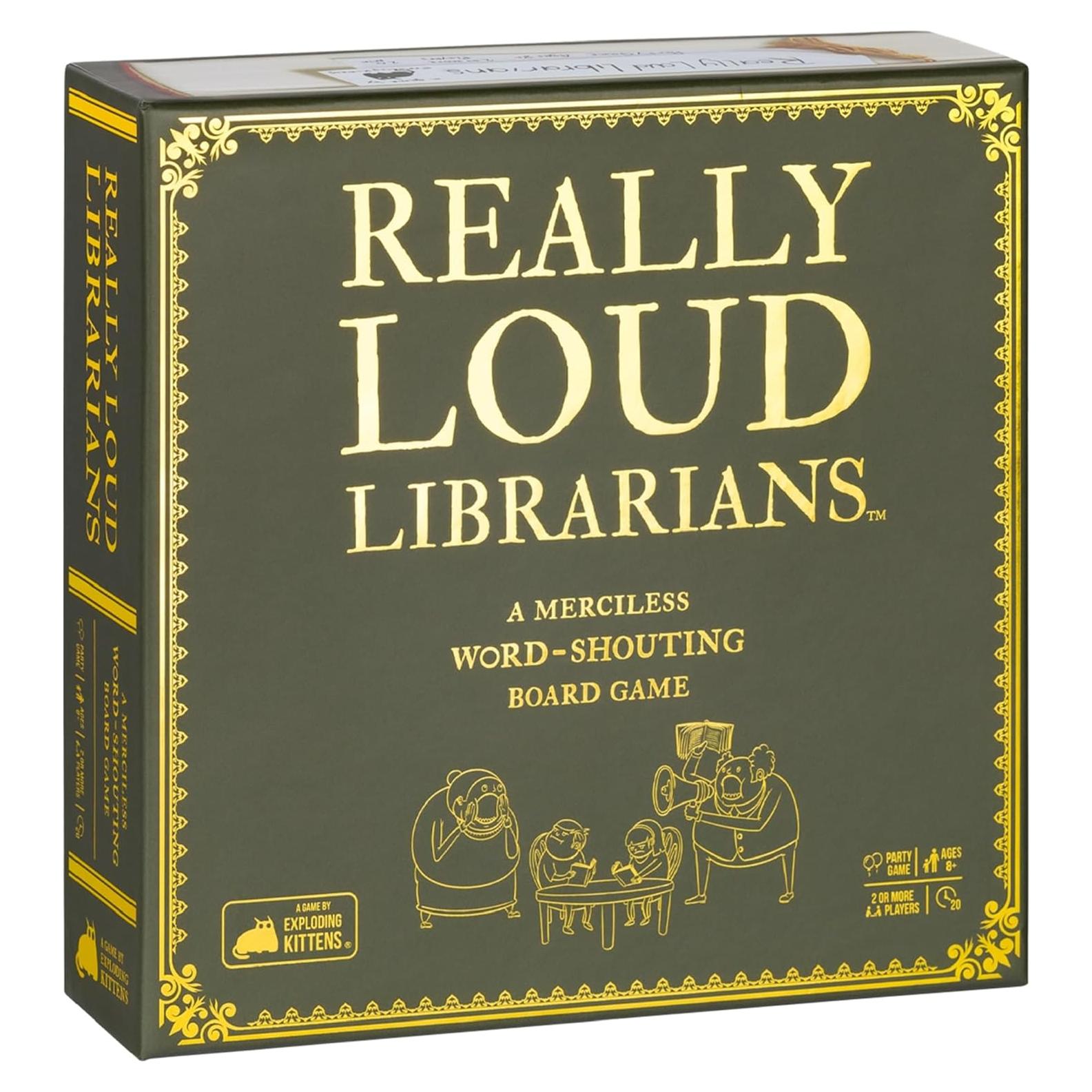 Juego de Mesa Bibliotecarios Ruidosos Exploding Kittens