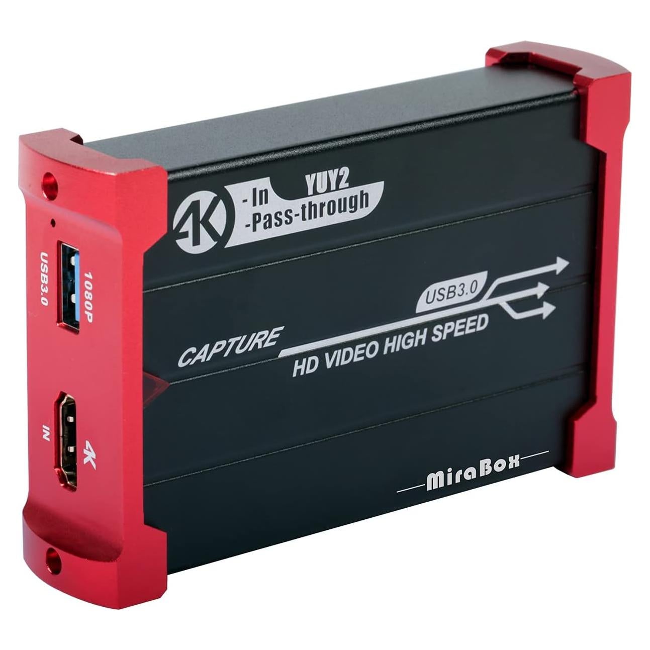 Tarjeta de Captura Mirabox HSV321 HDMI 1080P 60FPS USB3.0