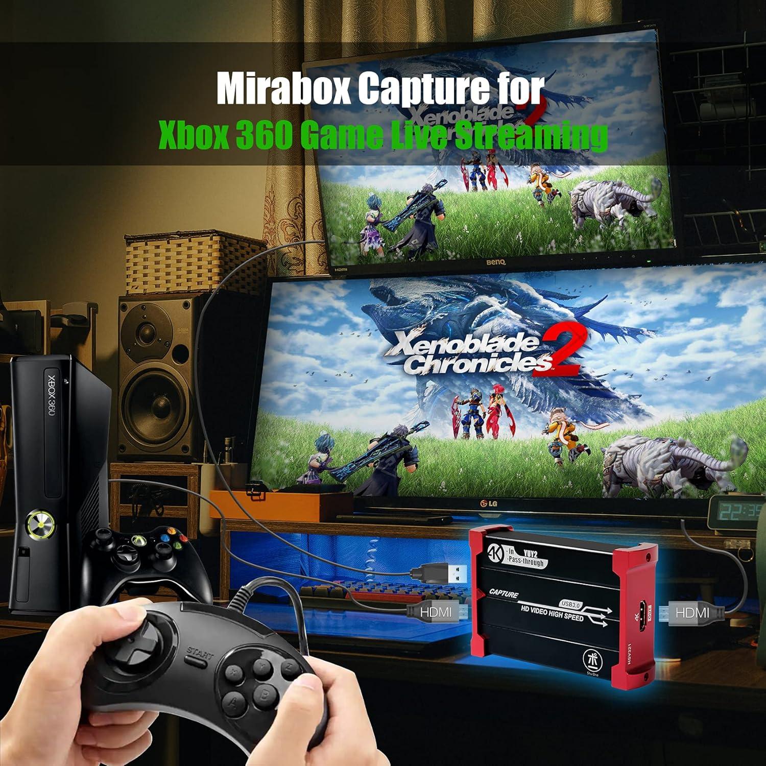 Tarjeta de Captura Mirabox HSV321 HDMI 1080P 60FPS USB3.0