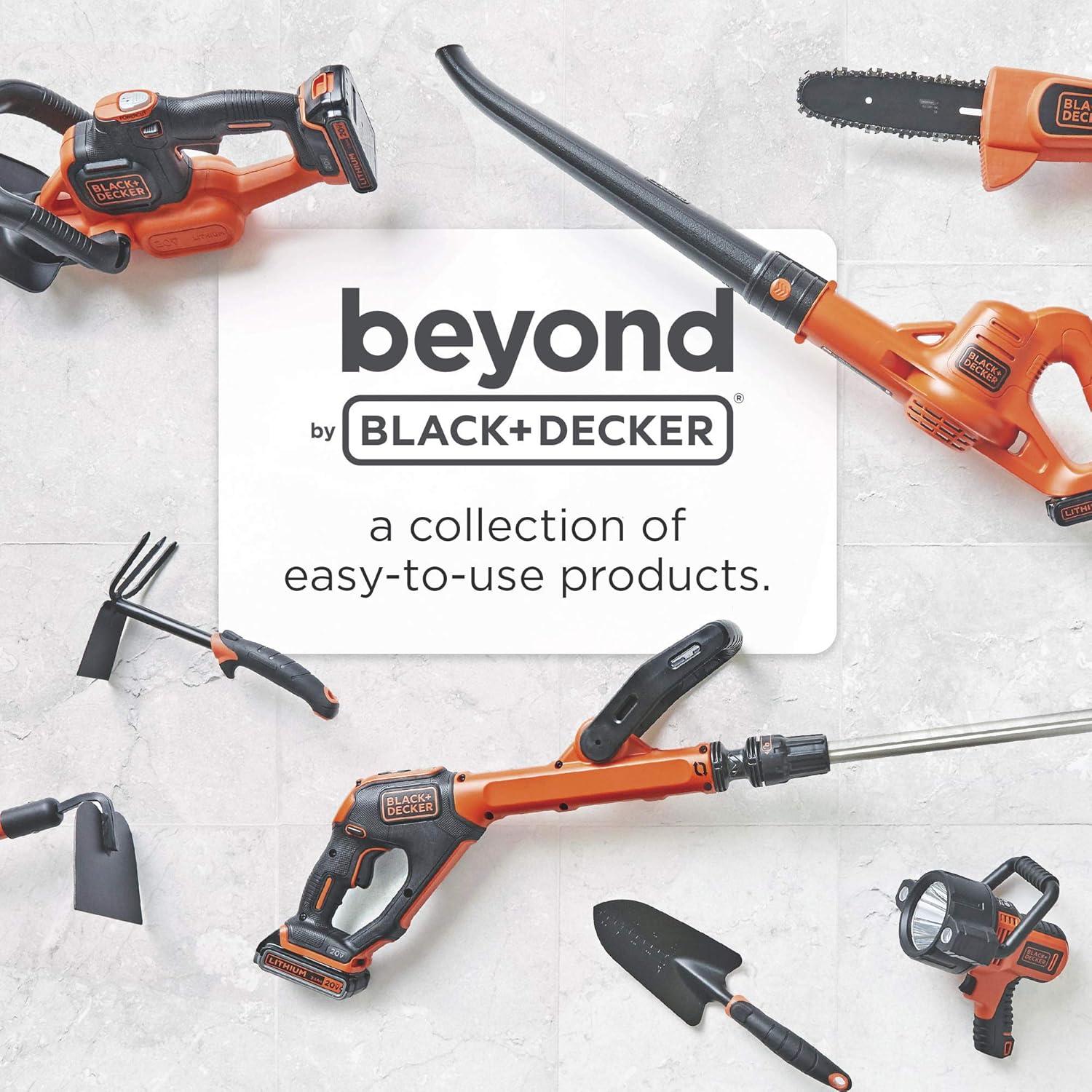 beyond by BLACK+DECKER 8V MAX* Rotary Tool with Accessory Kit, Versatile, Cordless, 35-Piece (BCRT8K35APB)