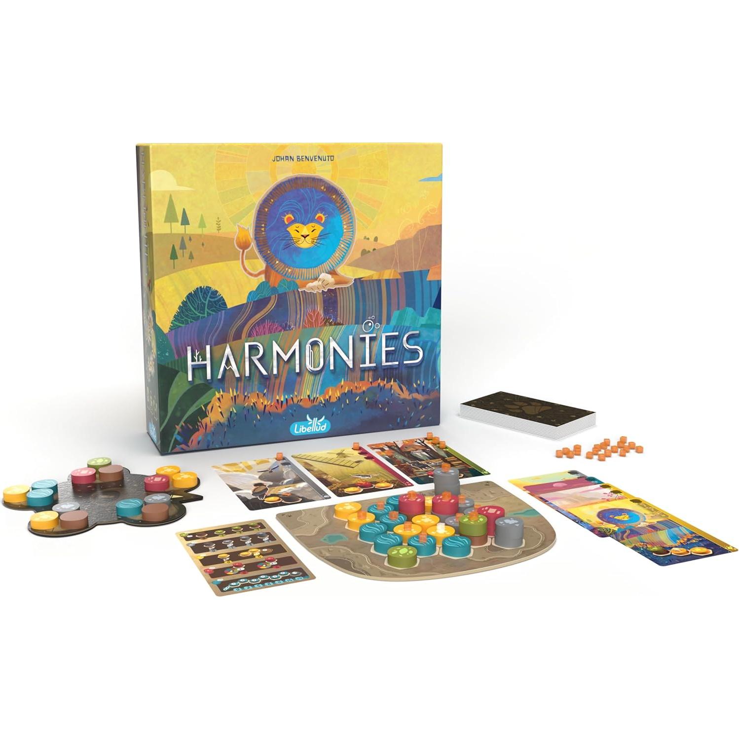 Juego de Mesa Harmonies Libellud - Estrategia y Creatividad