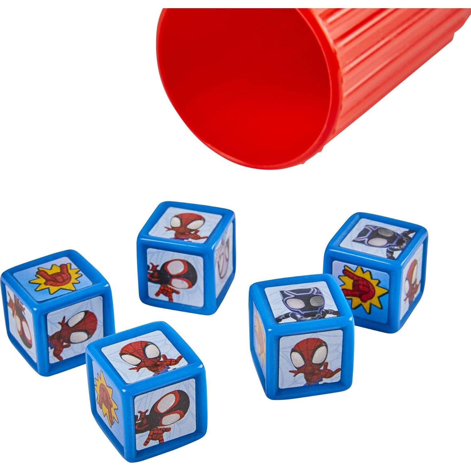 Juego de Mesa Yahtzee Jr. Marvel Hasbro Spidey 4+