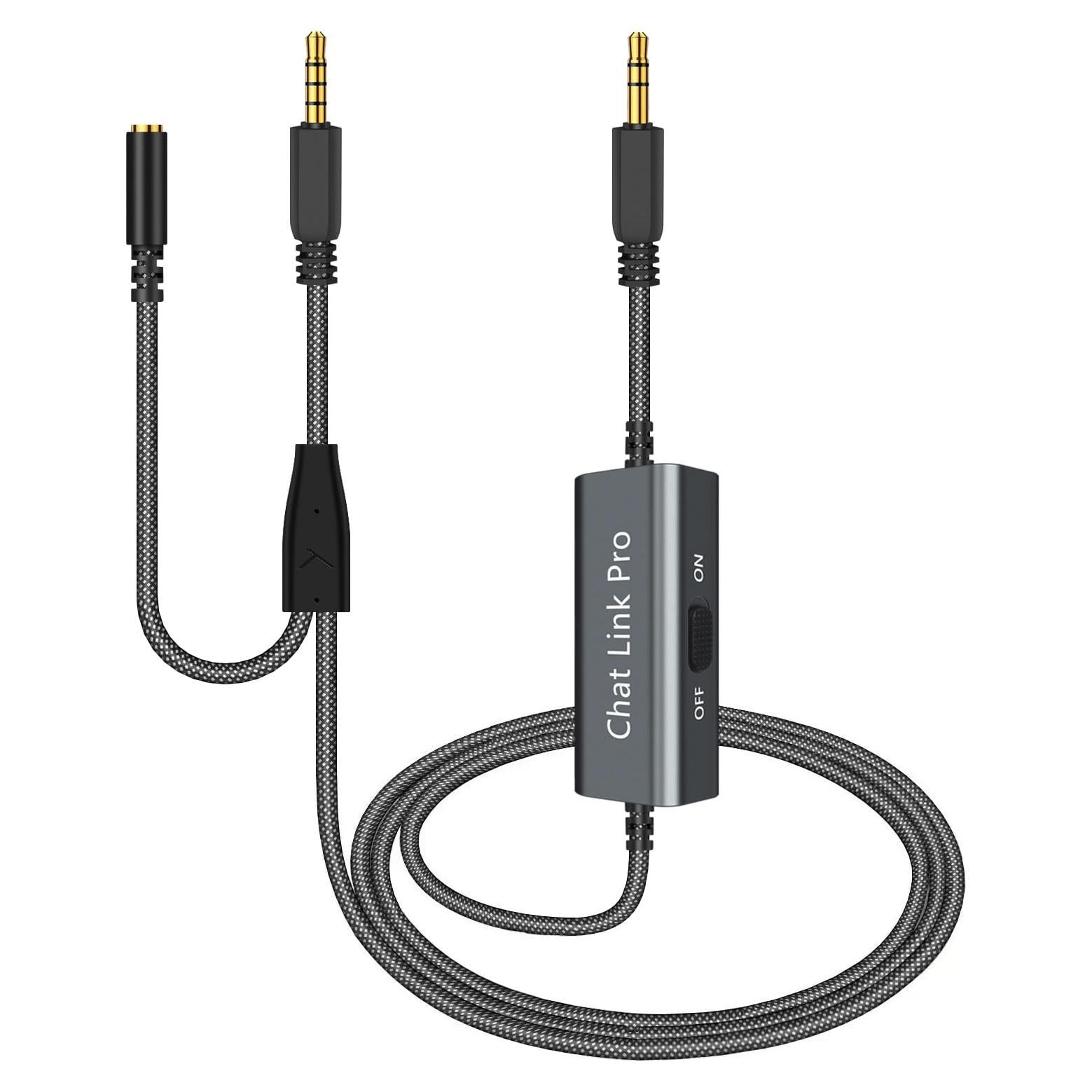 Cable de enlace de chat Pro LecLooc 2m para Elgato HD60 y consolas