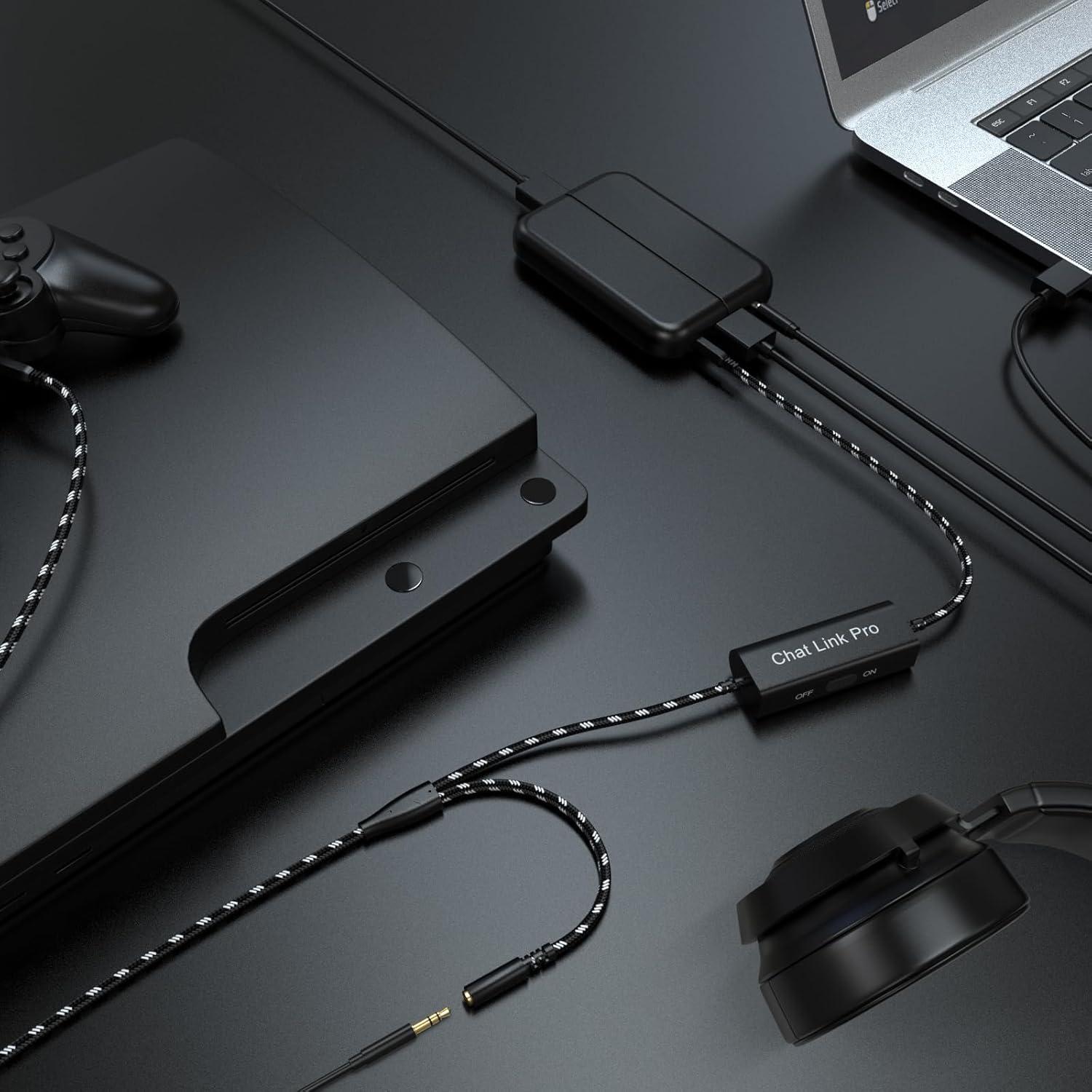 Cable Chat Link Pro Lusgawer 2.68m para Elgato y Consolas