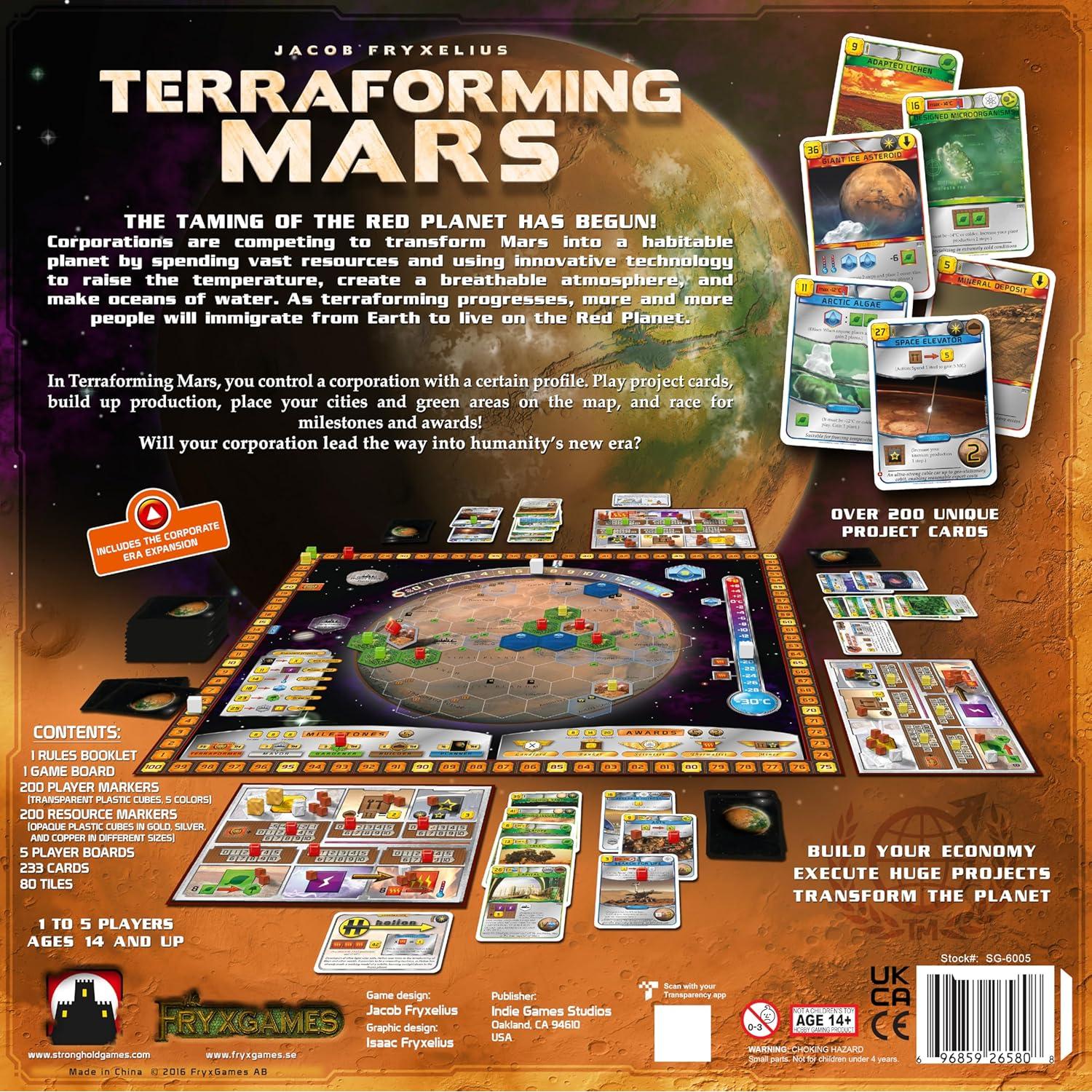 Juego de Mesa Terraforming Mars - Stronghold Games - Estrategia