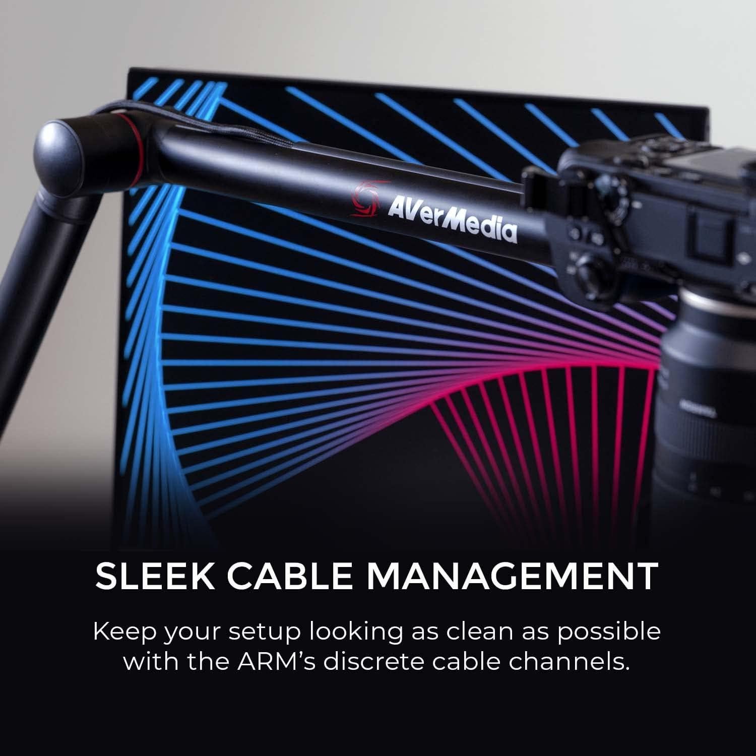 Brazo de Soporte de Micrófono AVerMedia BA311 Ajustable 1.8kg