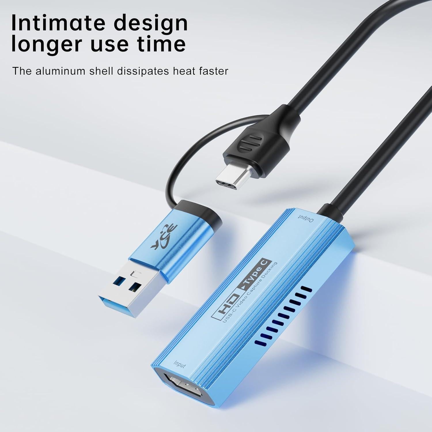 Tarjeta de Captura de Video USB 3.0 YOUGO LEE 4K 60Hz HDMI