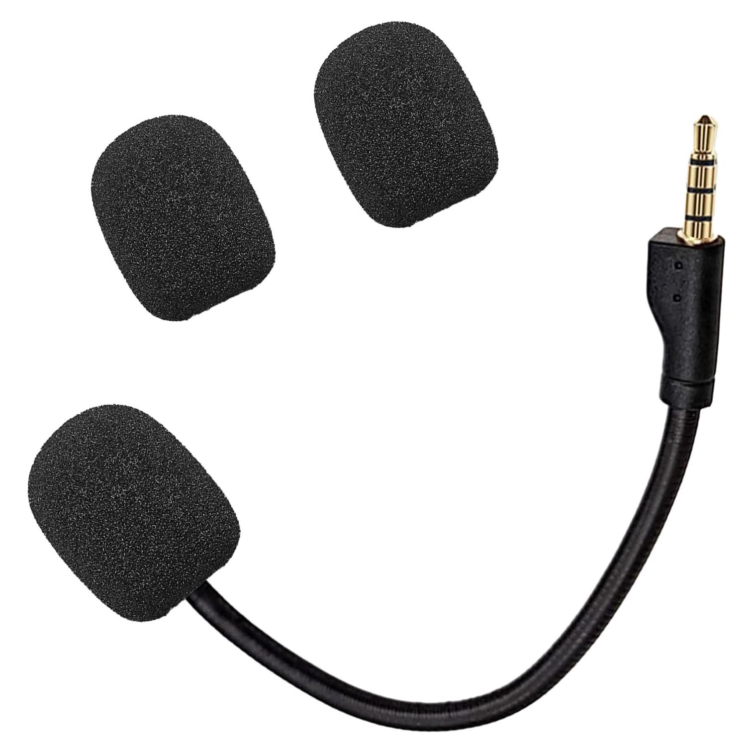 Replacement Microphone for SteelSeries Arctis 1 Gaming Headset, 3.5 mm Jack, Can Be Bent 360 Degrees, Clear Sound Quality