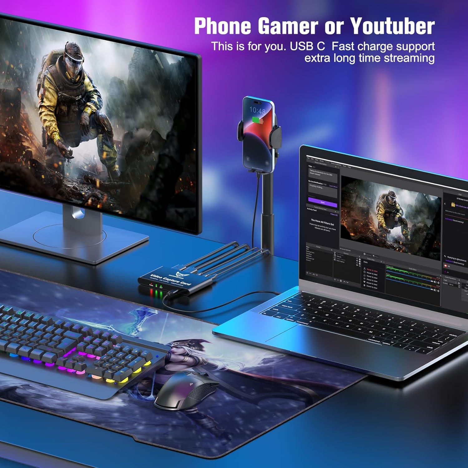 Tarjeta de Captura HDMI 4K 60Hz DiamondTiger YZ-F019