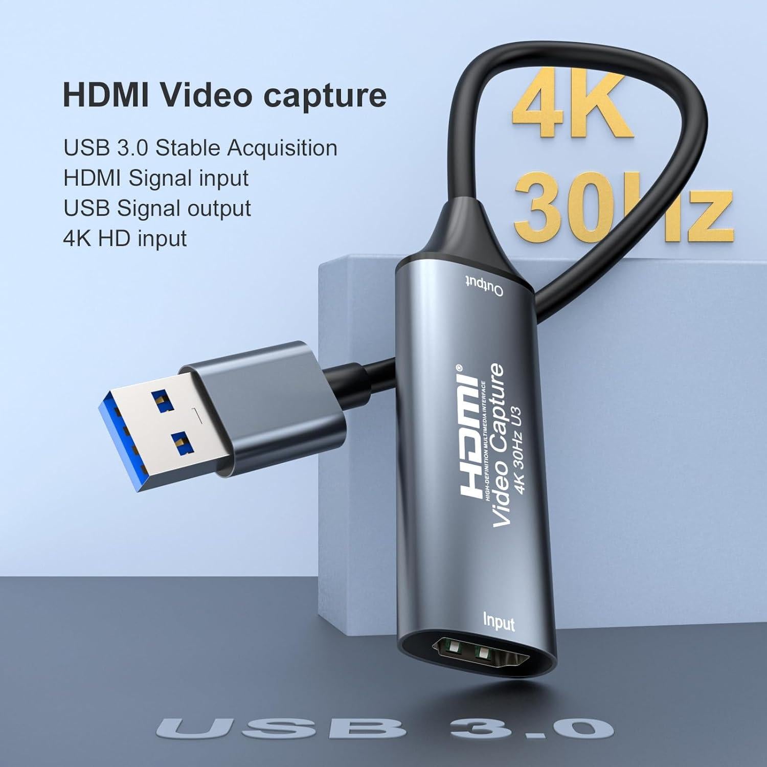 Tarjeta de Captura de Video HDMI 4K 30FPS SUOFEIXIANG