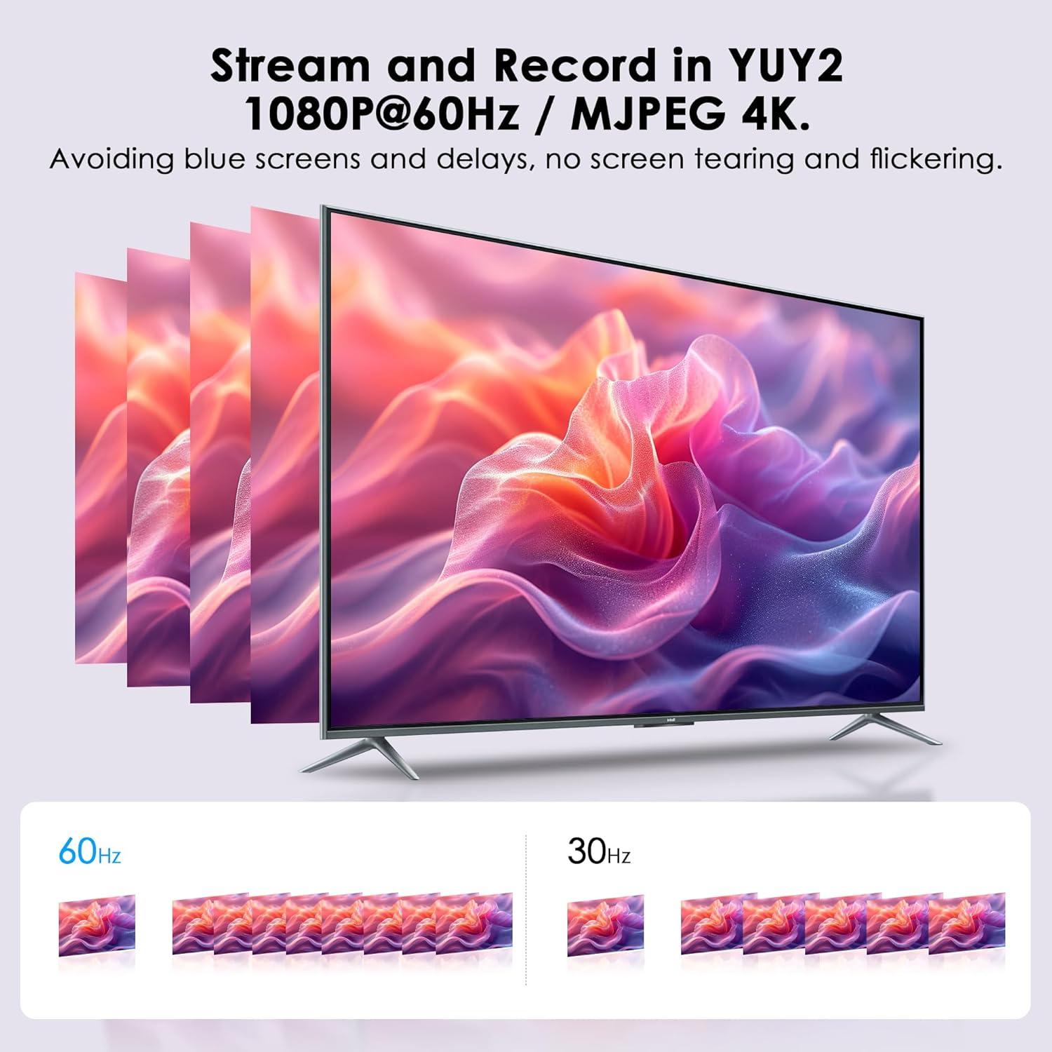 Tarjeta de Captura de Video HDMI a USB 3.0 Dbilida 4K 60FPS