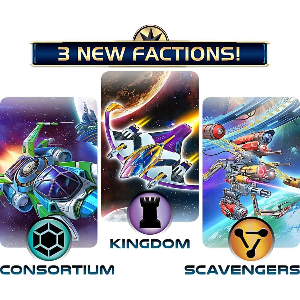 Star Realms El Ascenso del Imperio Juego de Mesa 2-6 Jugadores