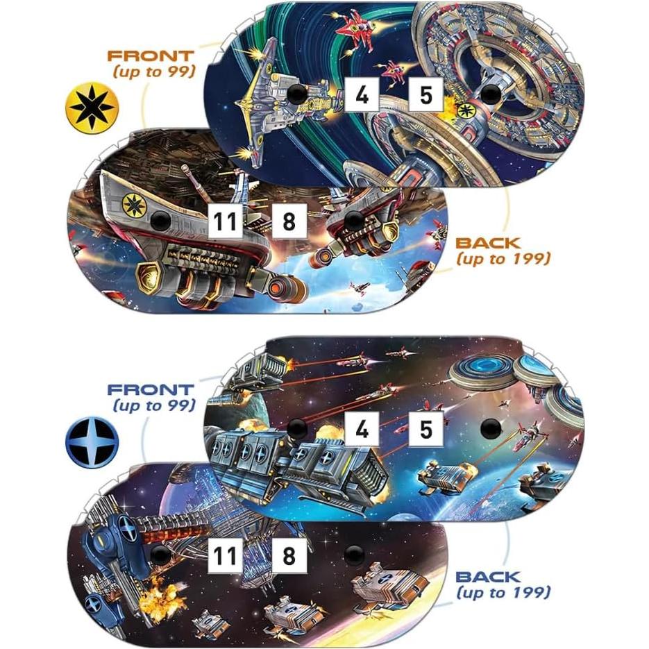 Star Realms El Ascenso del Imperio Juego de Mesa 2-6 Jugadores