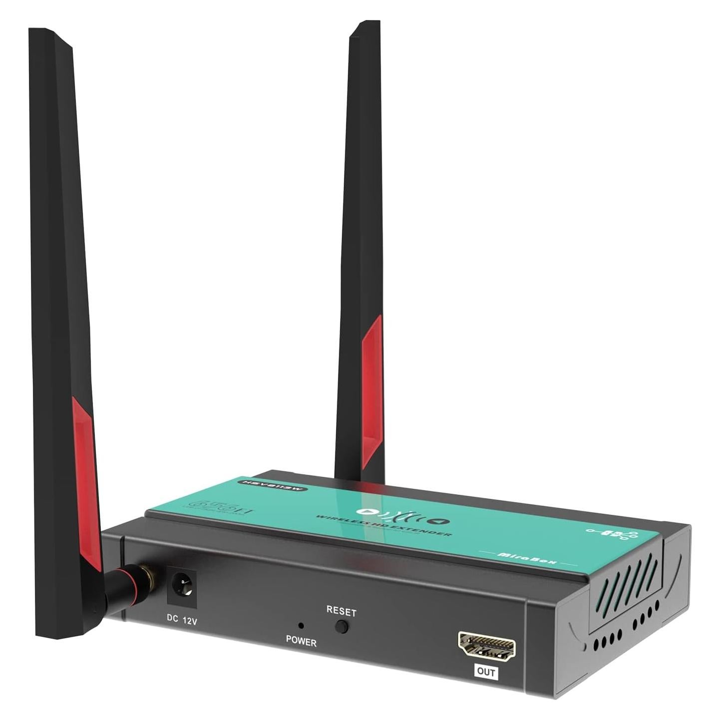 Receptor HDMI inalámbrico Mirabox HSV8113W, hasta 4 RXs