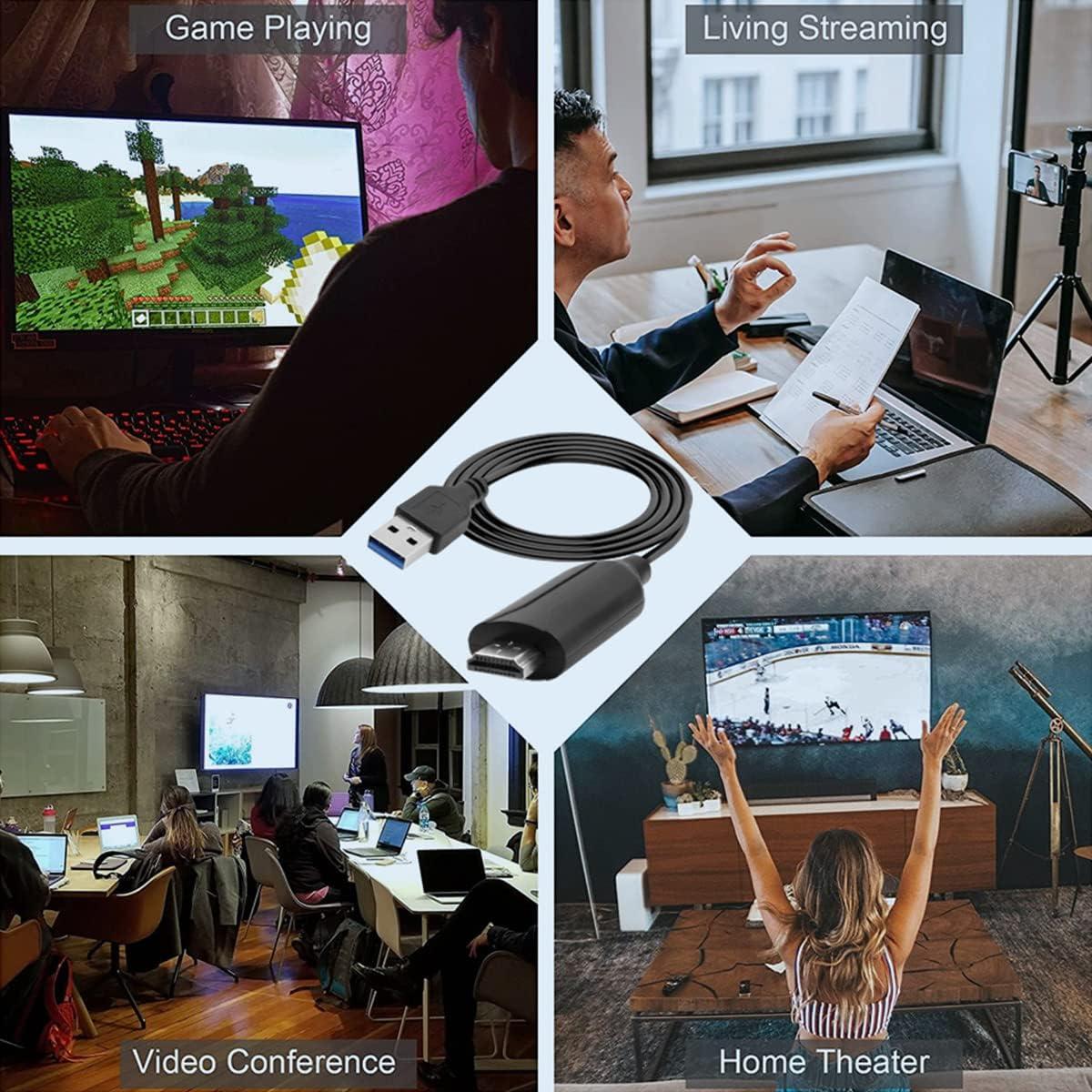 Tarjeta de Captura de Video HDMI a USB 4K HDSUNWSTD