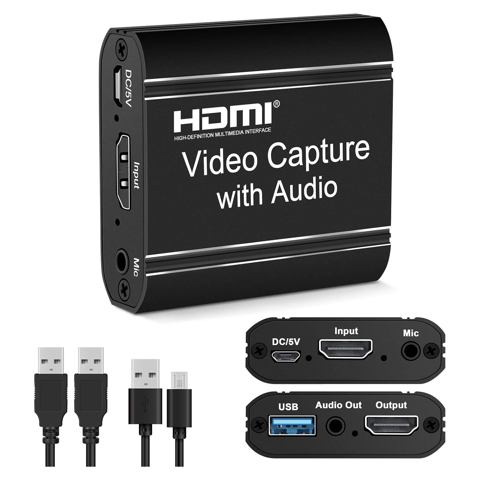 Tarjeta de Captura de Video HDMI NEWCARE 1080p 60fps USB 2.0