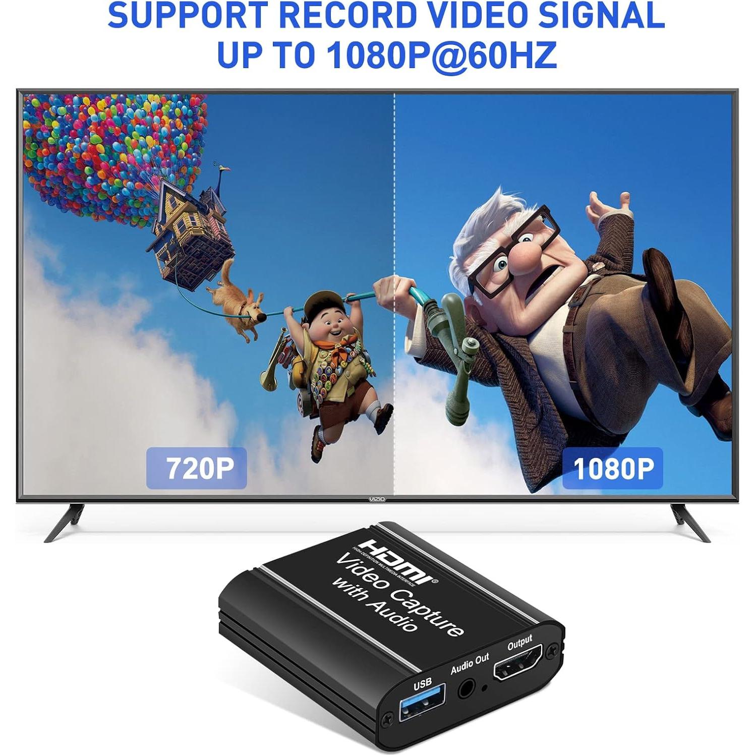 Tarjeta de Captura de Video HDMI NEWCARE 1080p 60fps USB 2.0