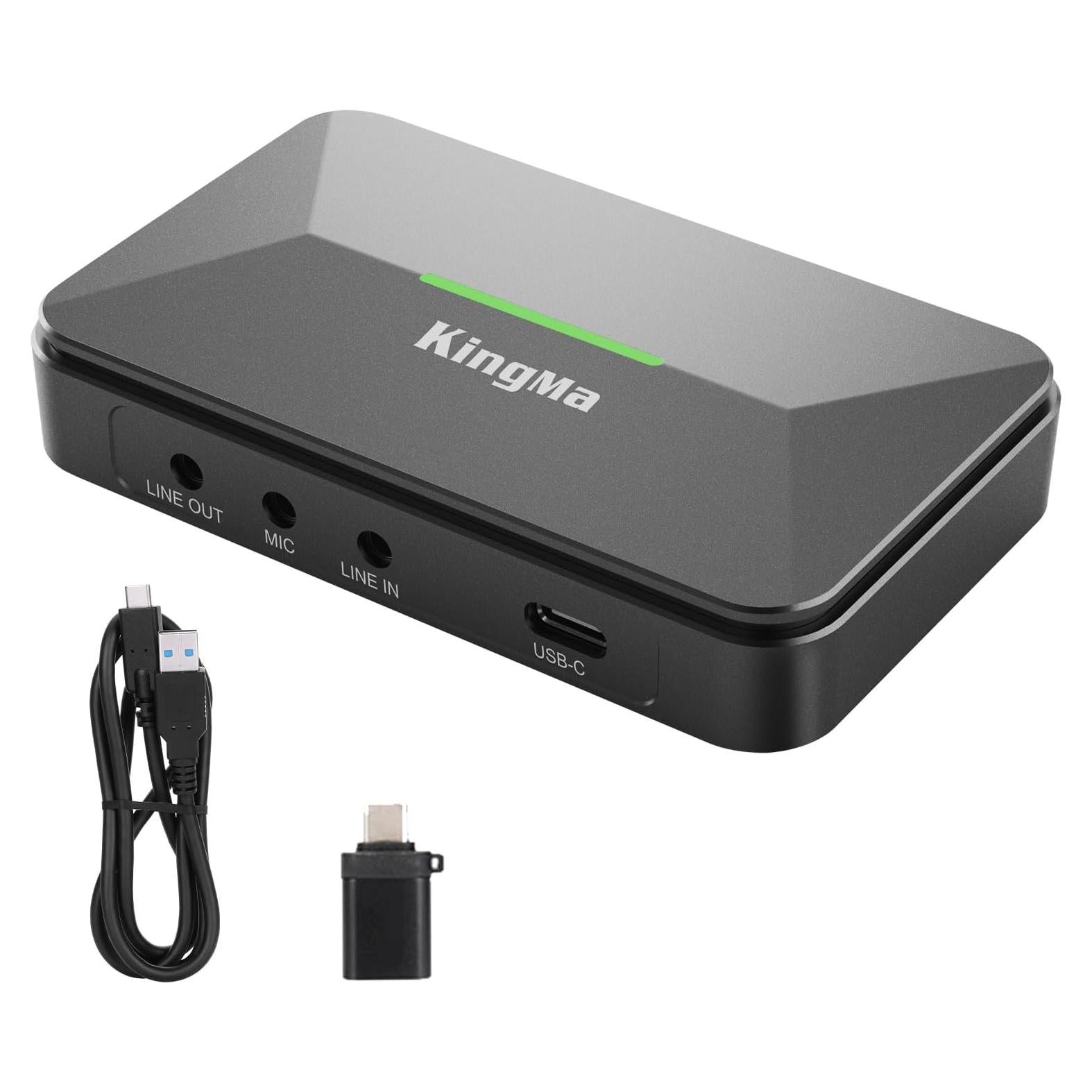 Tarjeta de Captura de Video King Ma 1080P 60Hz USB 3.0
