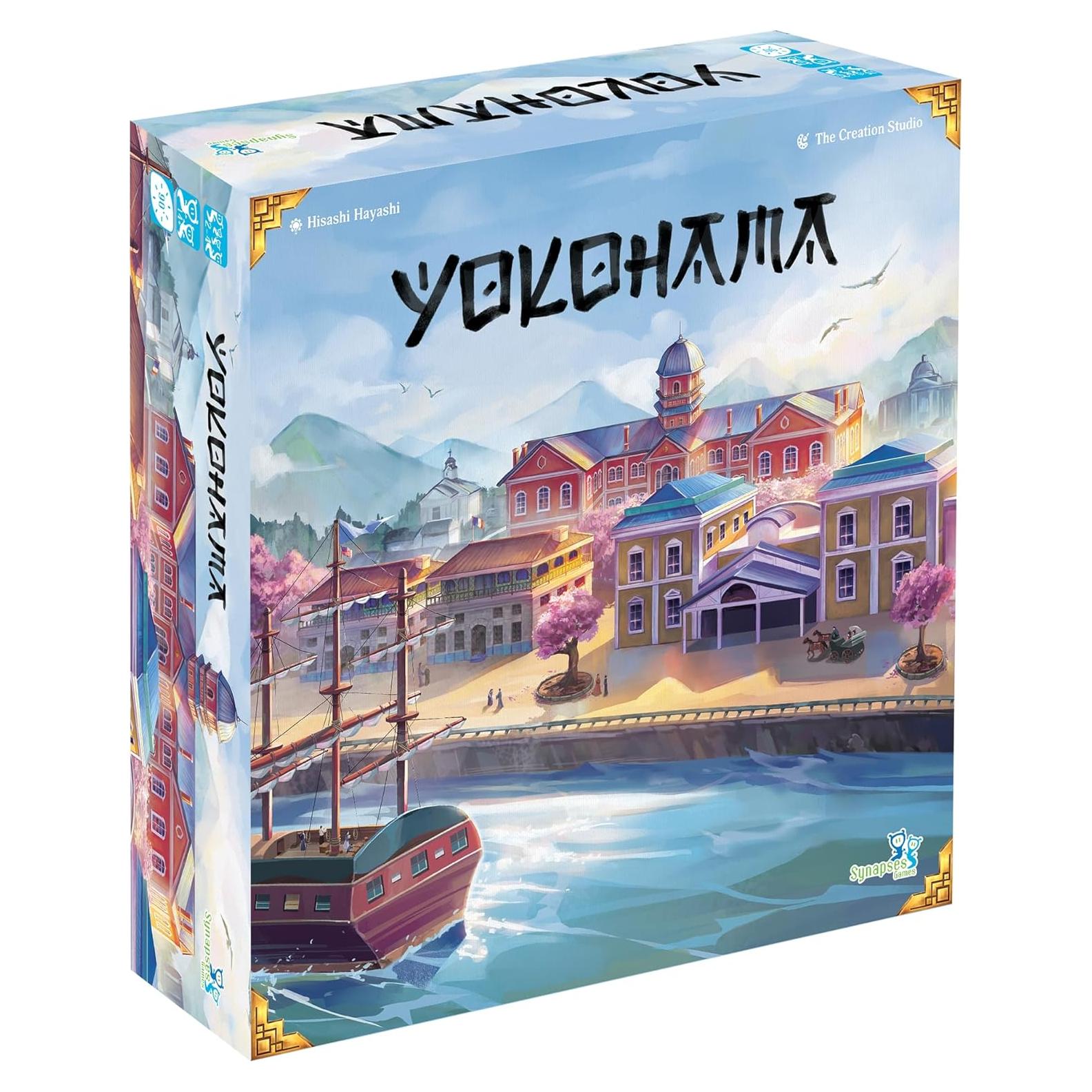 Juego de Mesa Yokohama - Estrategia para 2 a 4 Jugadores