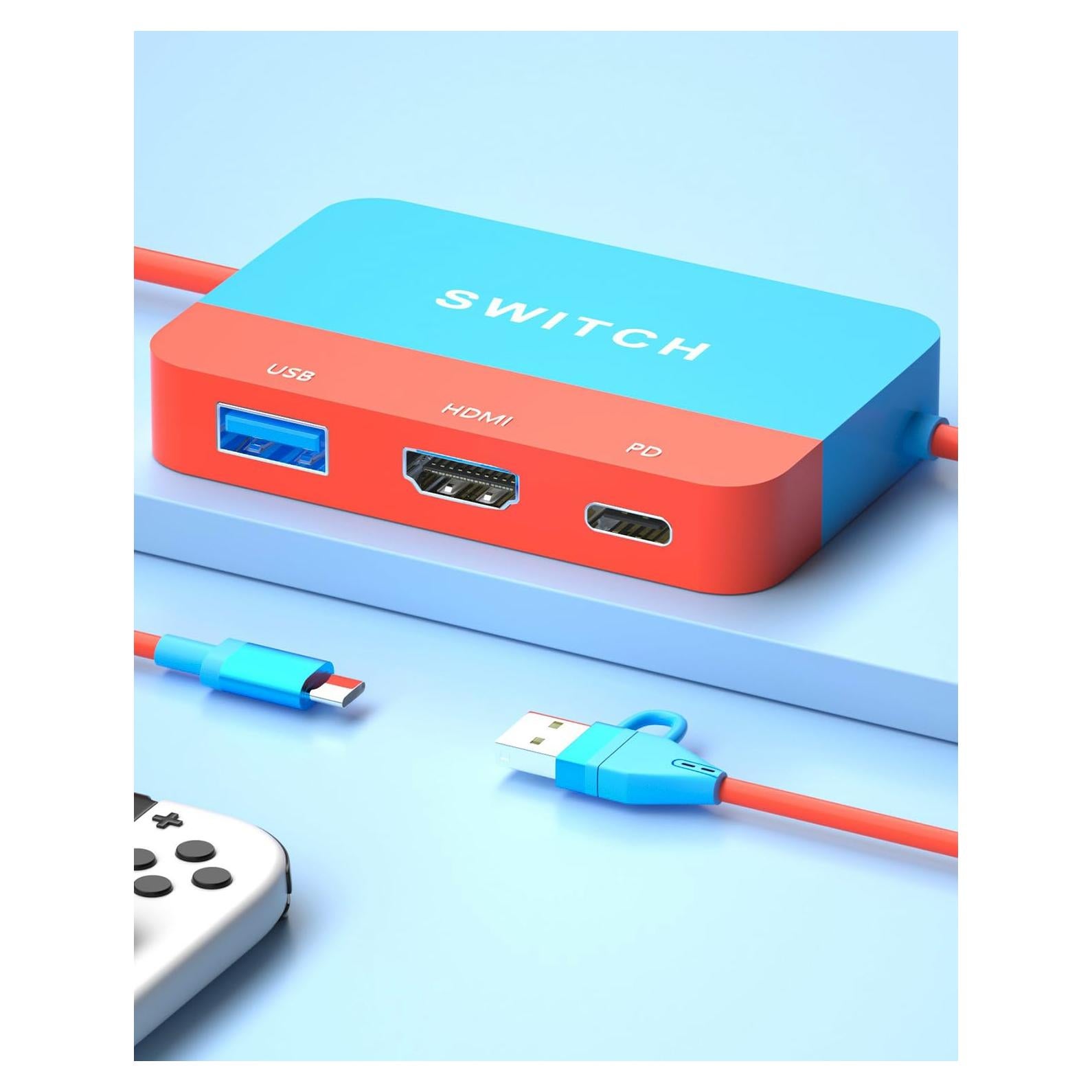 Estación de Acoplamiento y Captura YIGORN para Nintendo Switch 1080P