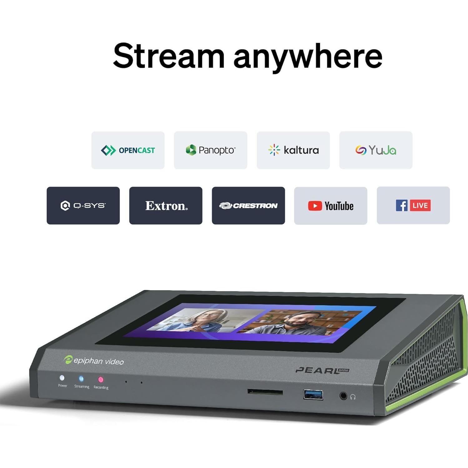 Epiphan Video Pearl Mini - Video Recording and Streaming System Capture Device