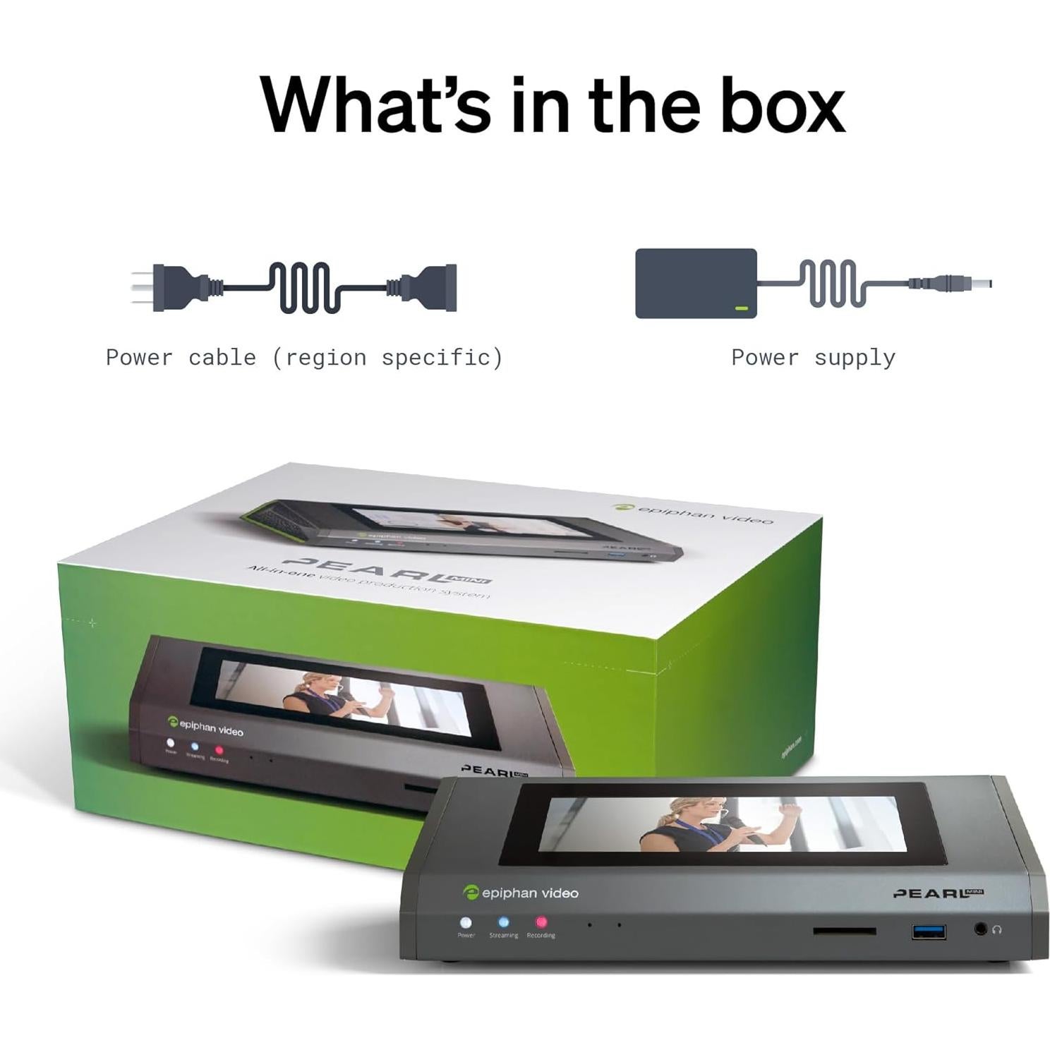 Epiphan Video Pearl Mini - Video Recording and Streaming System Capture Device