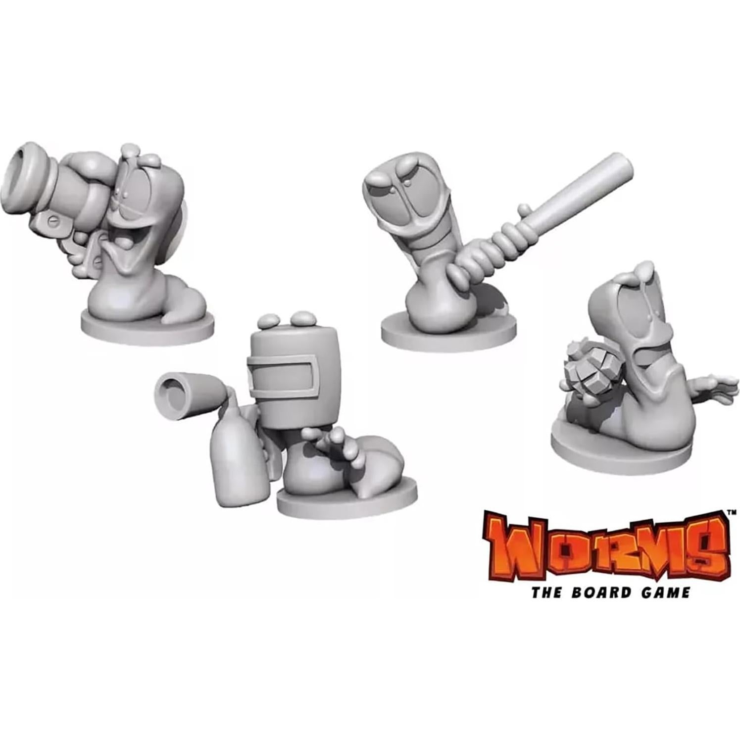 Juego de Mesa Worms Mantic - 2-6 Jugadores, 10+ Años