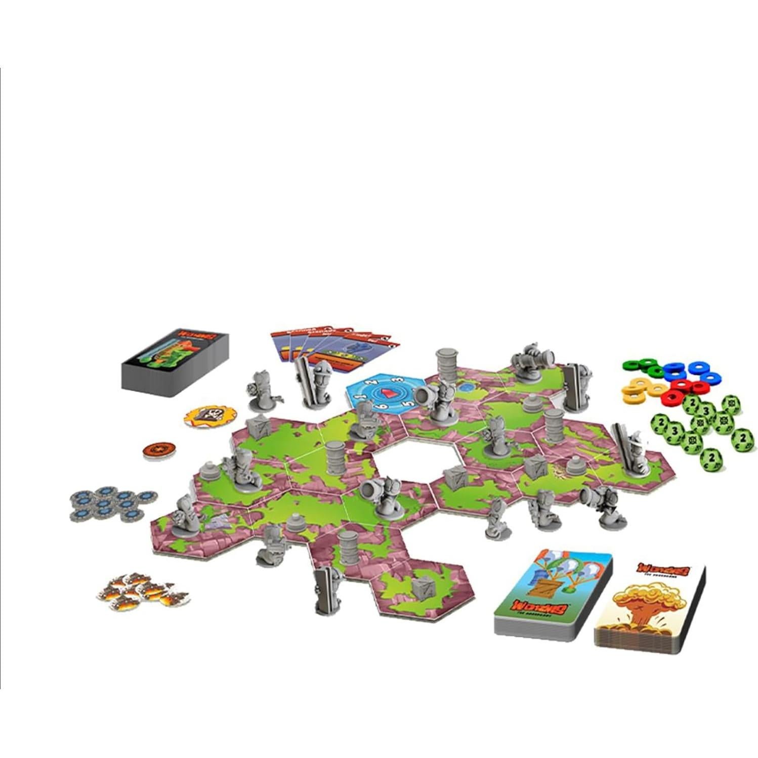 Juego de Mesa Worms Mantic - 2-6 Jugadores, 10+ Años