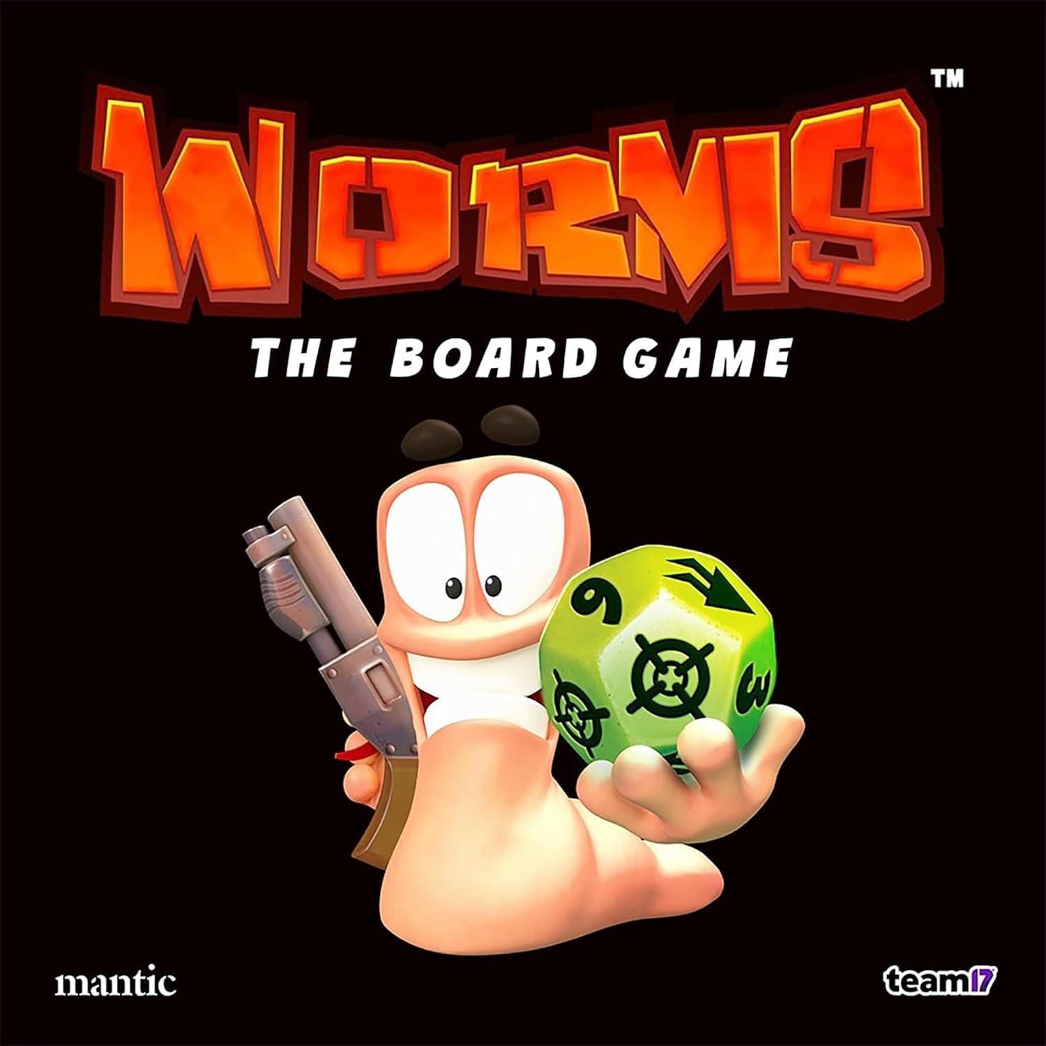Juego de Mesa Worms Mantic - 2-6 Jugadores, 10+ Años