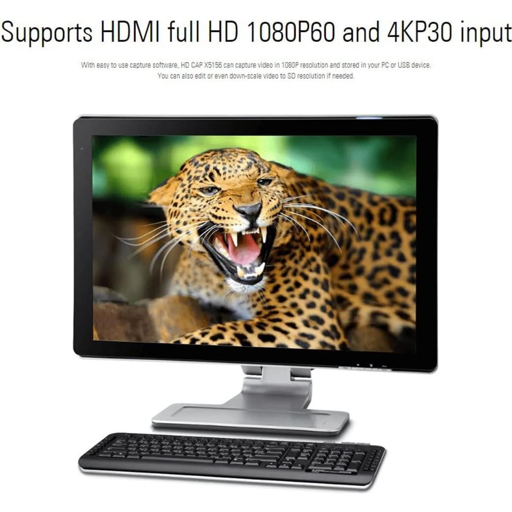 Tarjeta de Captura de Video MyGica X5156 PCIe 1080P 60fps