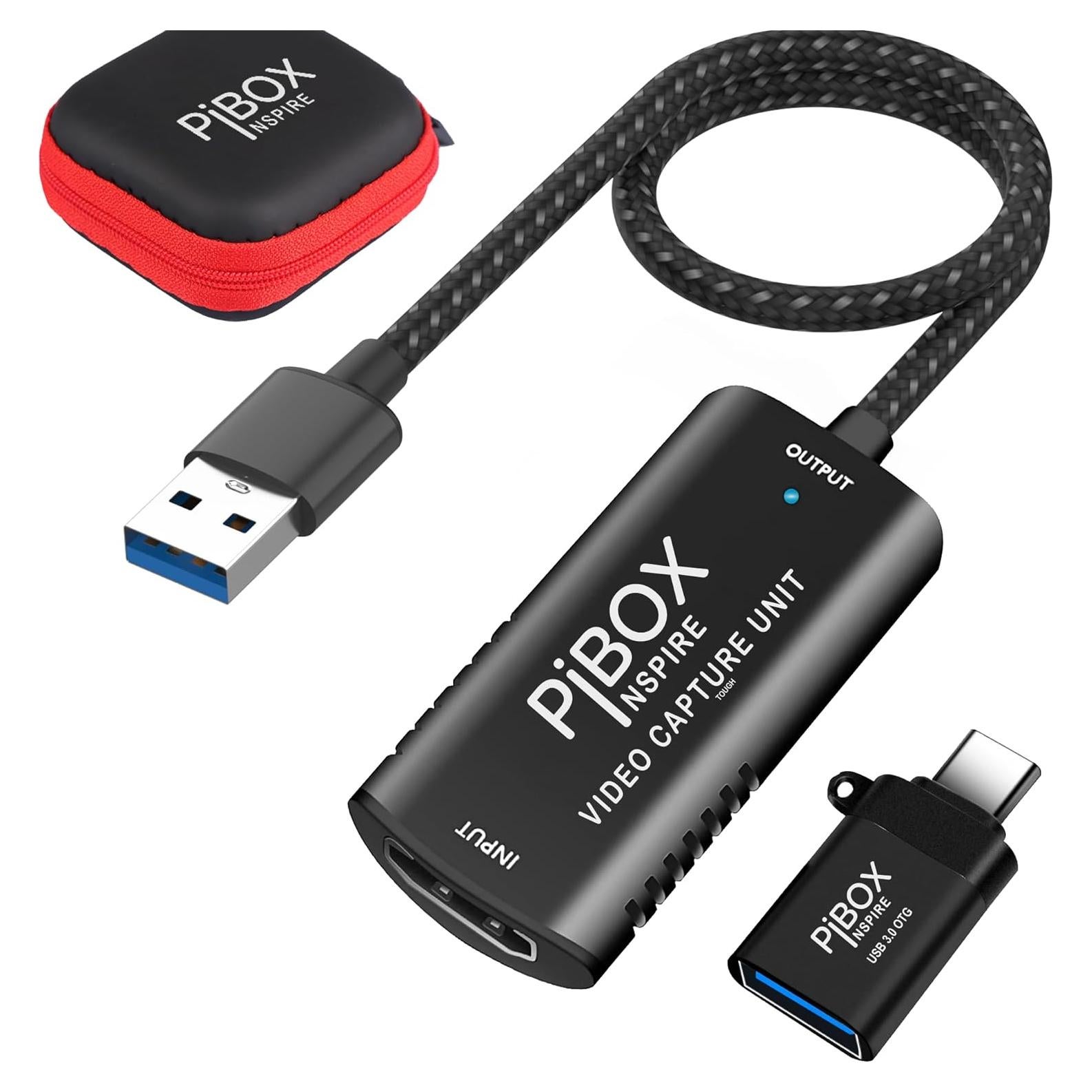 Tarjeta de Captura de Video PiBOX India HDMI a USB 3.0 1080P