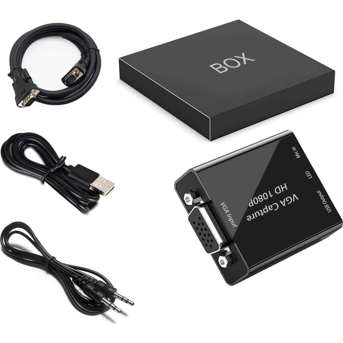 Tarjeta de Captura VGA GRACETOP GT-VGACJX1 HD 720P USB
