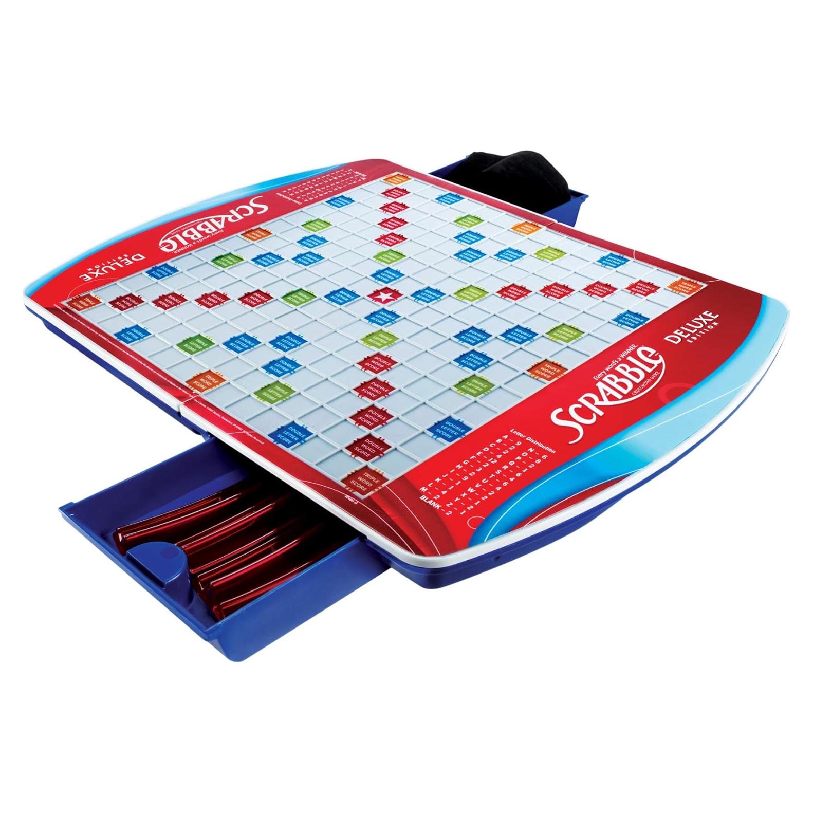 Juego de Mesa Scrabble Deluxe Hasbro para 2-4 Jugadores