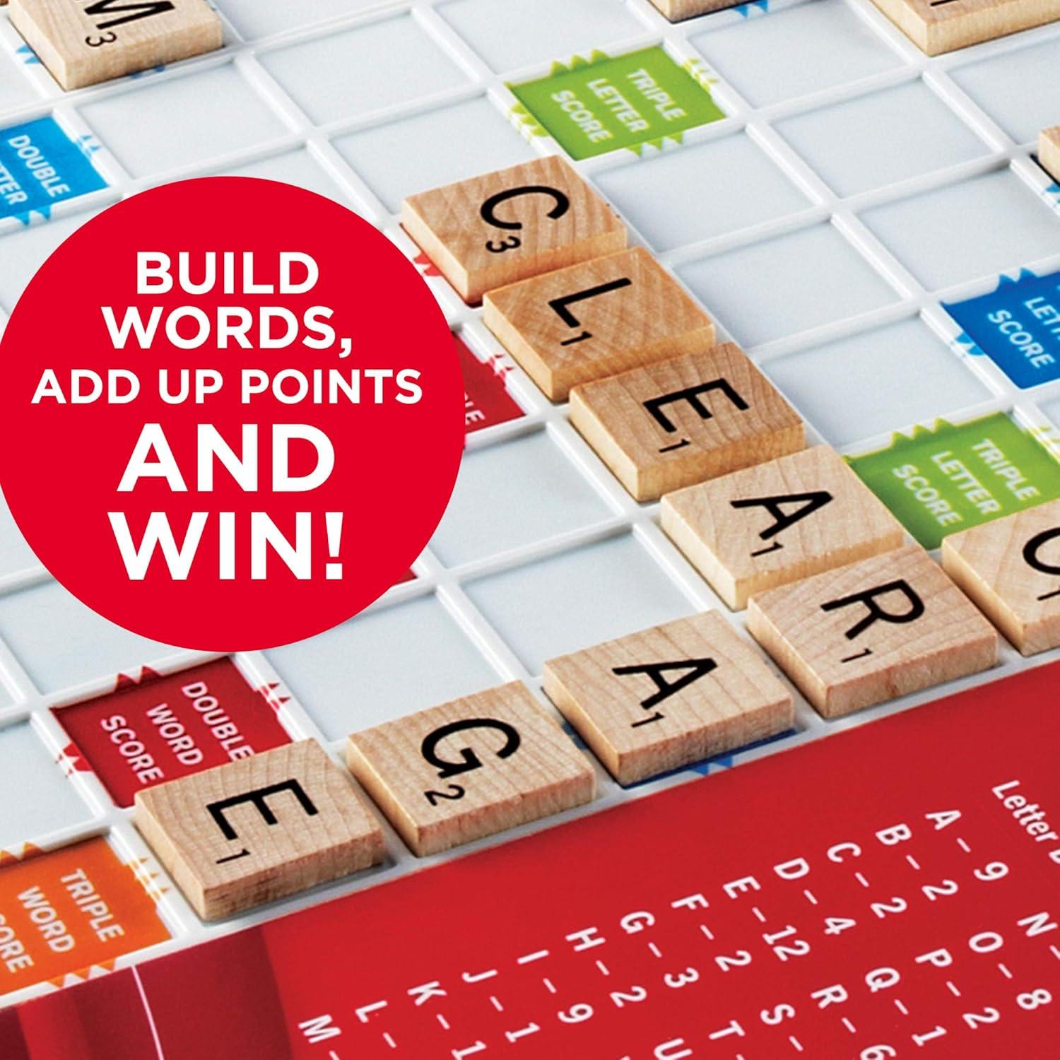 Juego de Mesa Scrabble Deluxe Hasbro para 2-4 Jugadores