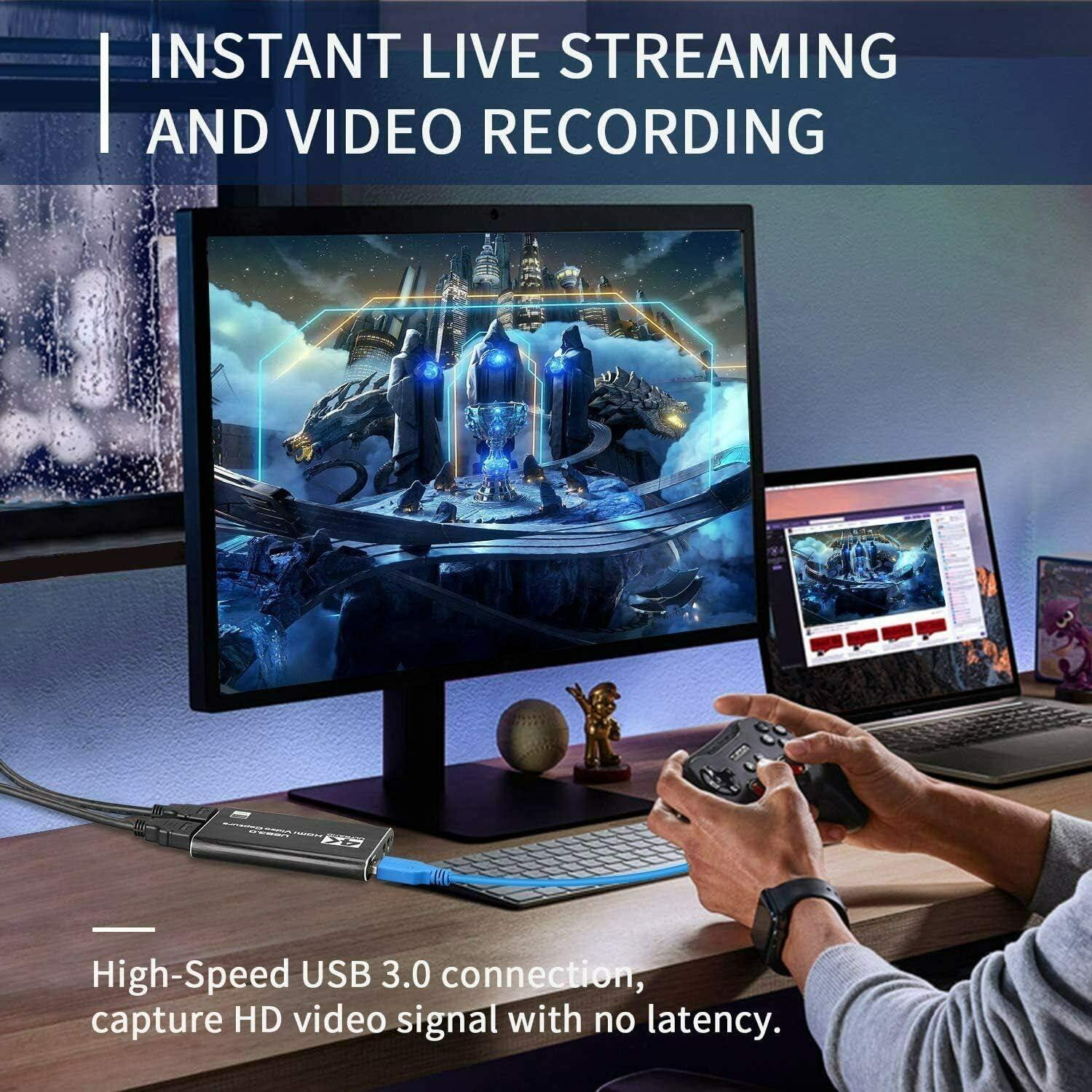 Tarjeta de Captura de Video DADAWE HDMI 4K USB 3.0 1080P 60FPS