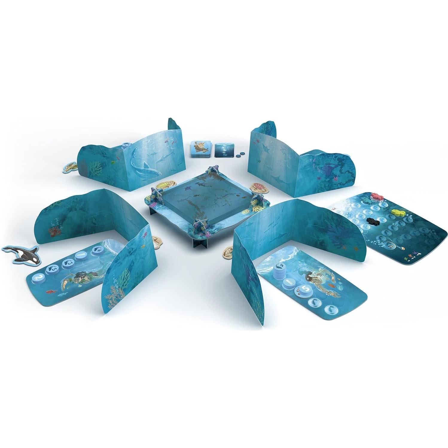 Juego de Mesa Buceo Luma - Tarjetas Transparentes 1-4 Jugadores