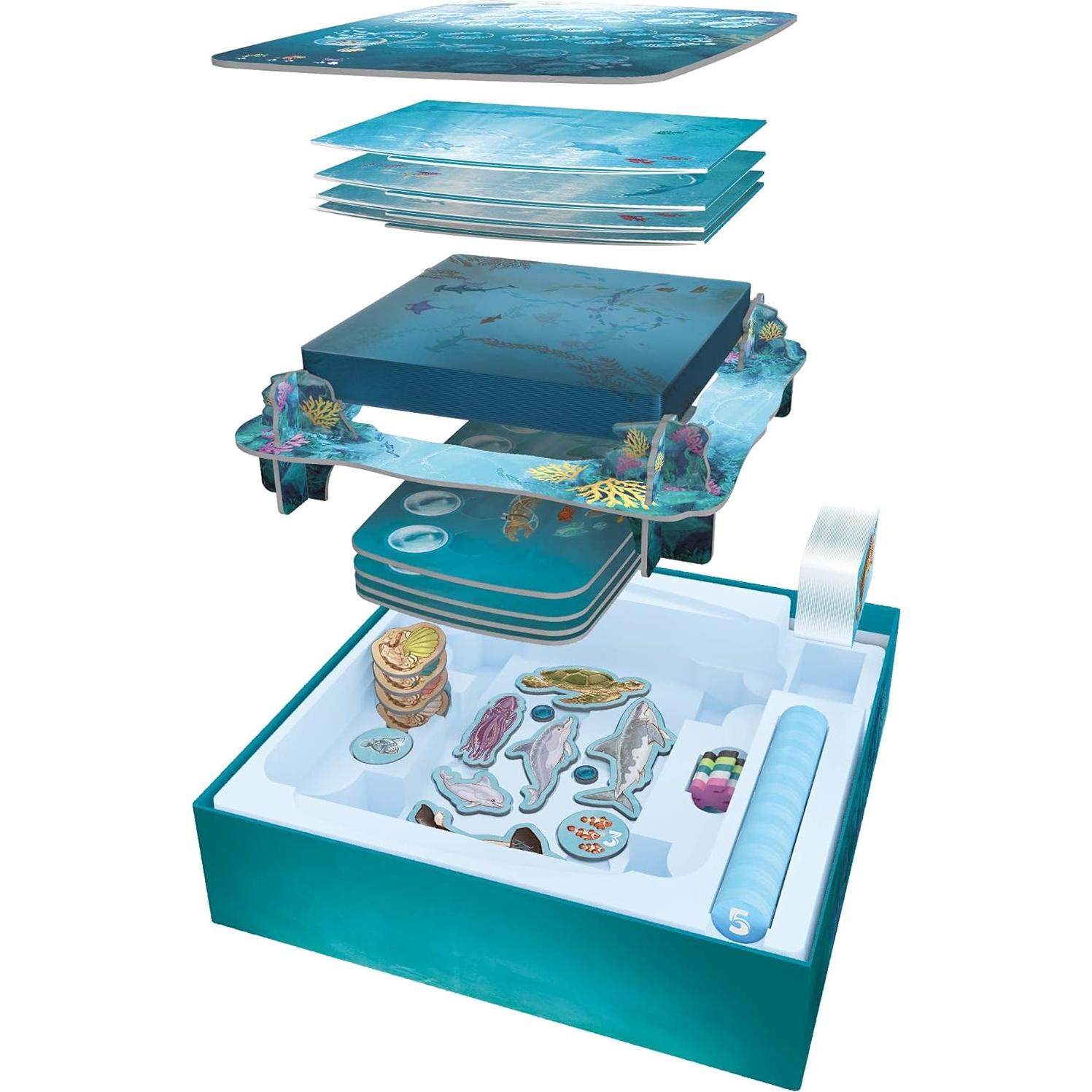 Juego de Mesa Buceo Luma - Tarjetas Transparentes 1-4 Jugadores